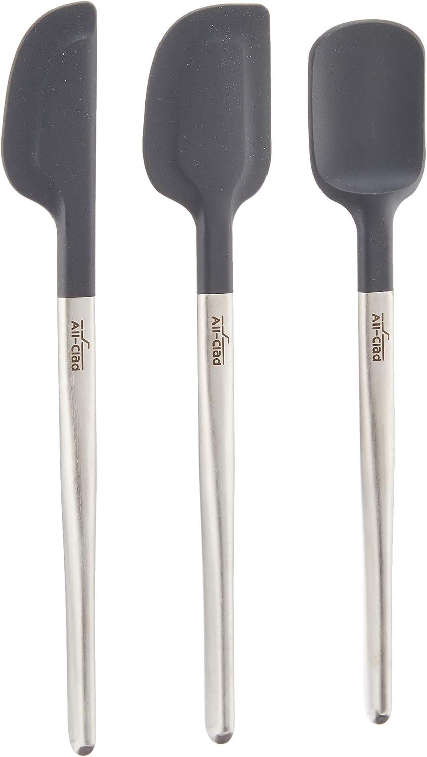 All-Clad Silicone Tools Set, 3 piece Spatula Set