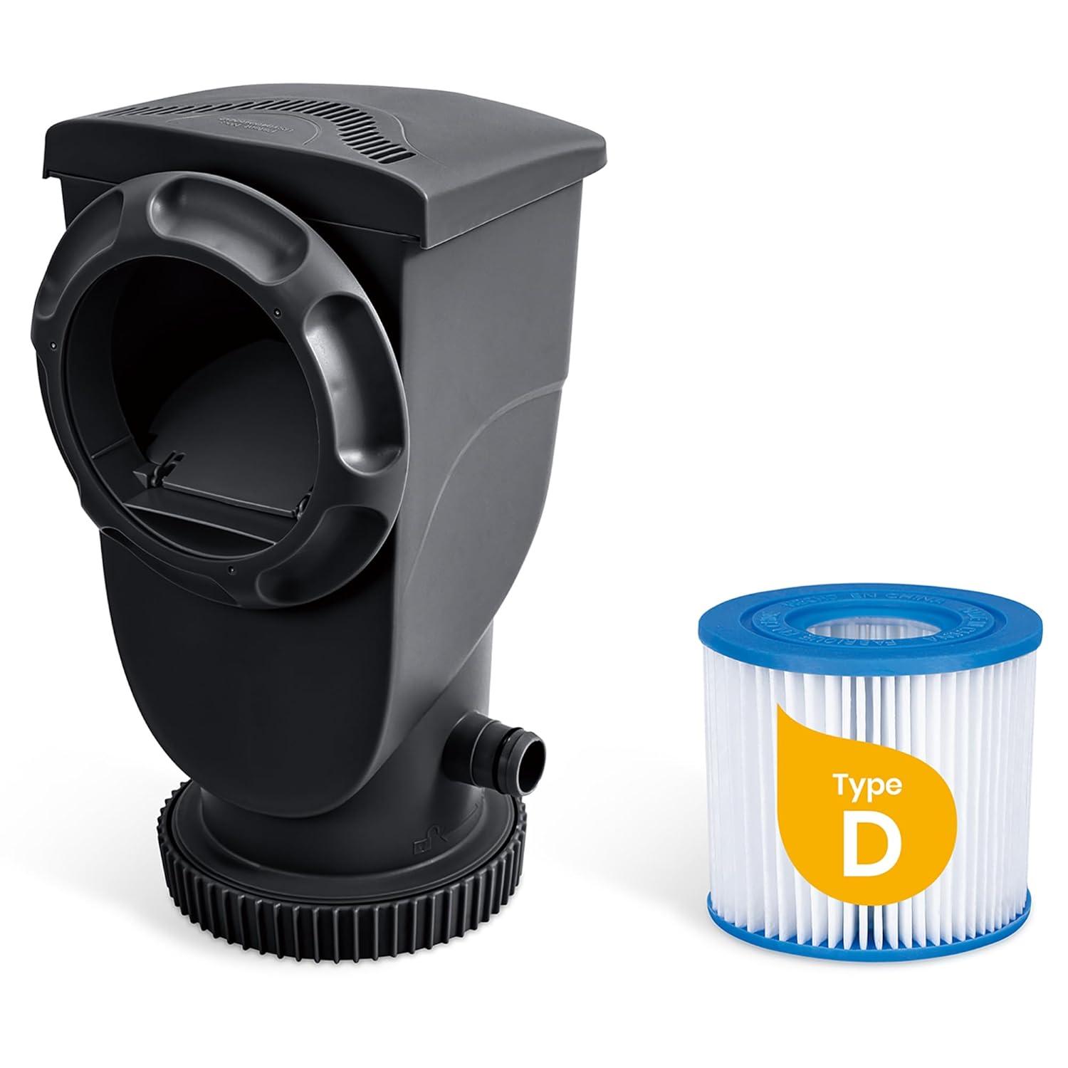 Funsicle Funsicle: Oasis Designer Lap Pool - Above Ground Pool Set, Durable 3-Ply, Powerful Filtration System, SureStep Ladder, For 6-7 People