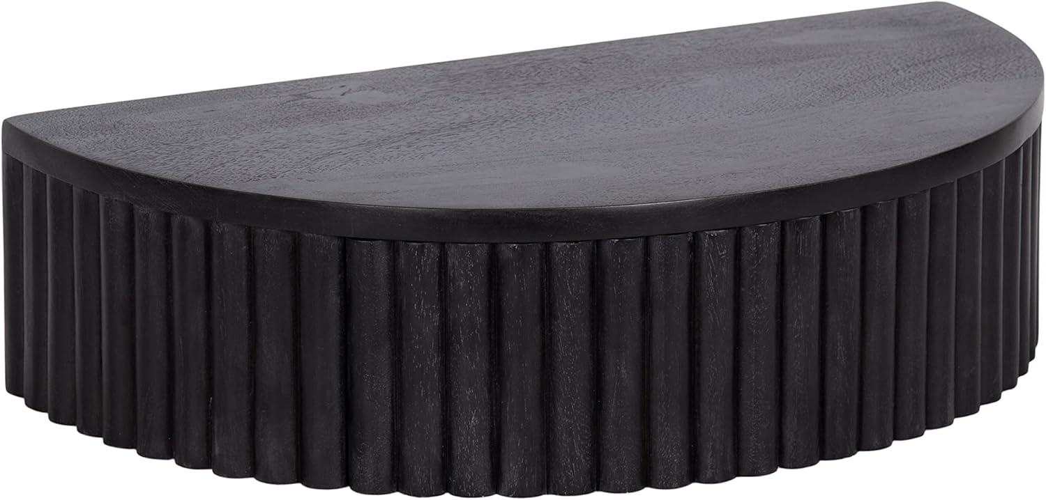 Kate and Laurel Reid Ribbed Floating Side Table