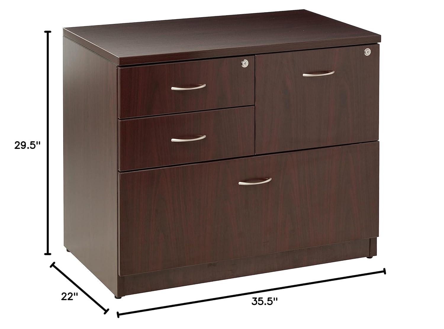 Essentials Series 35.5'' Wide 4 -Drawer File Cabinet