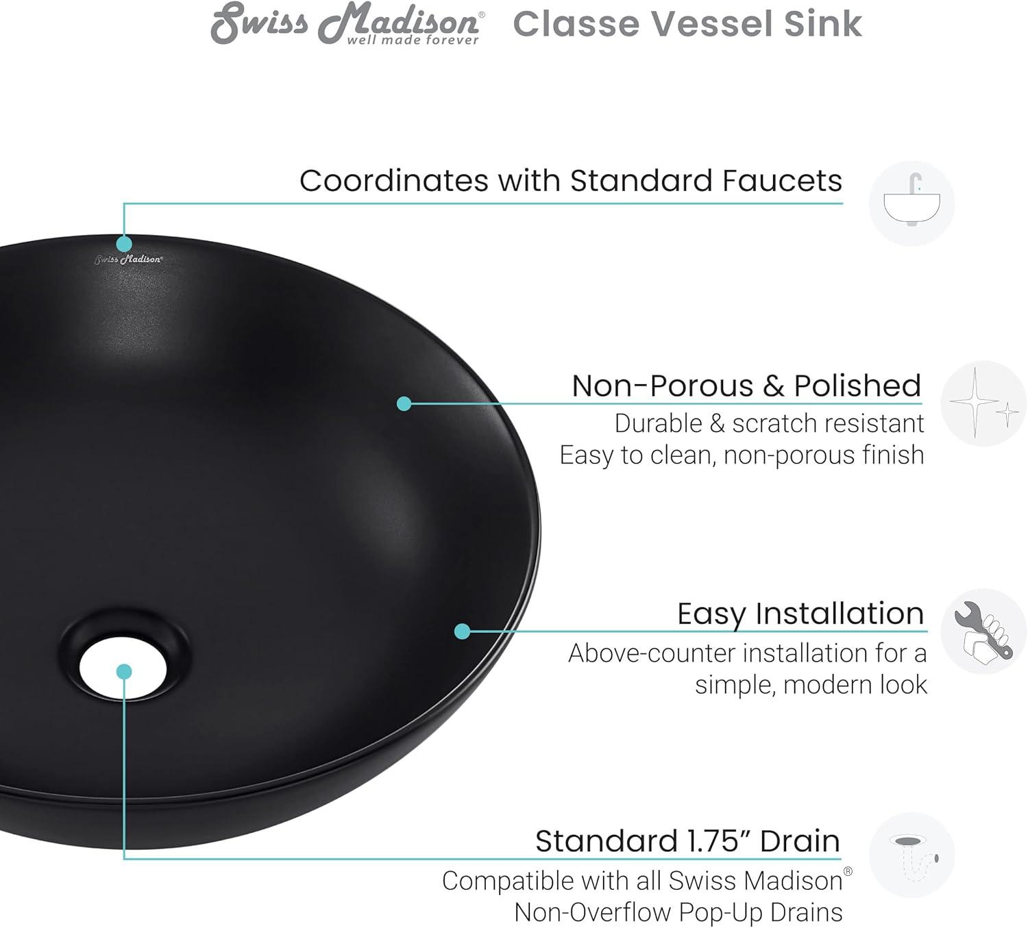 Classe 16 Ceramic Sink