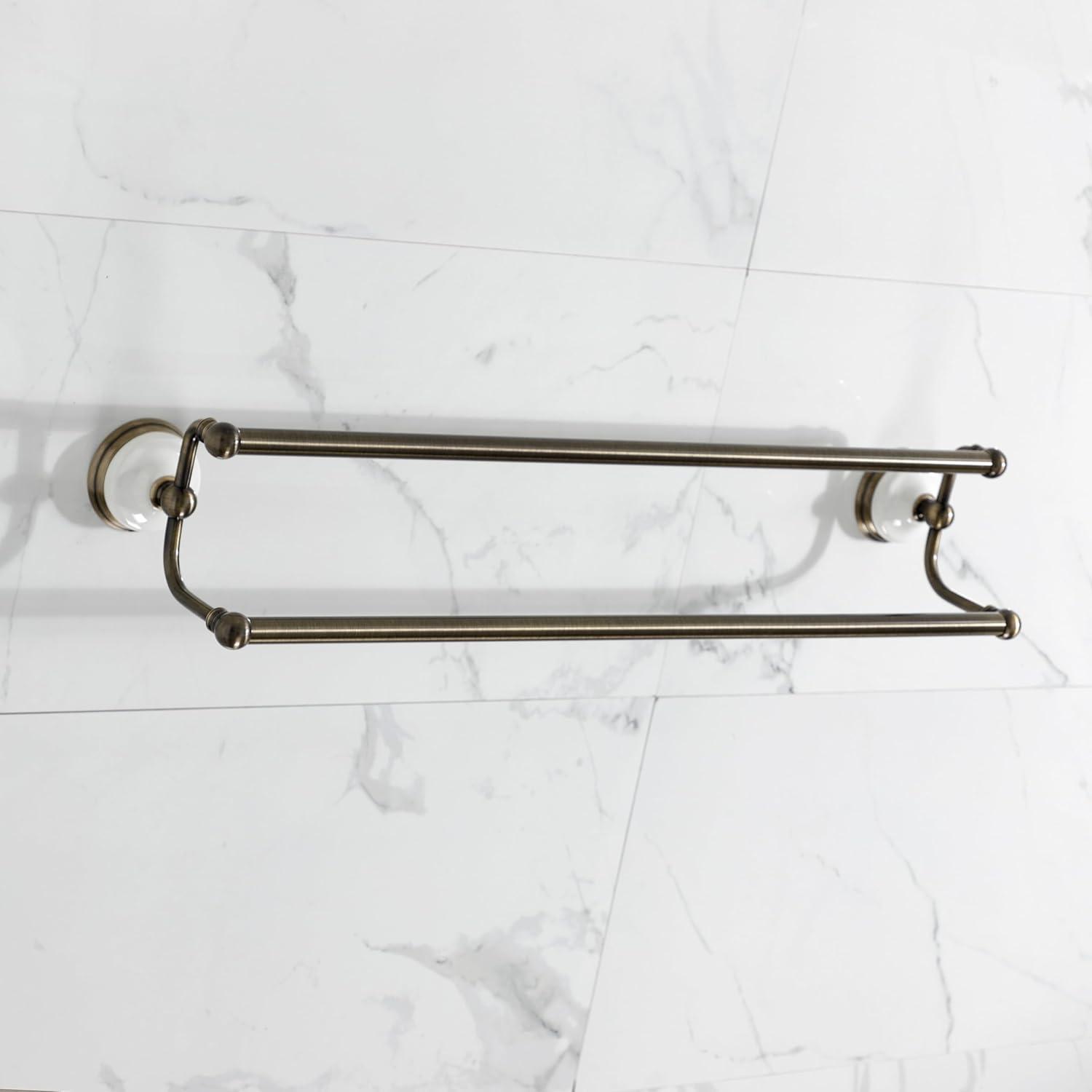 Kingston Brass Victorian 24-Inch Dual Towel Bar