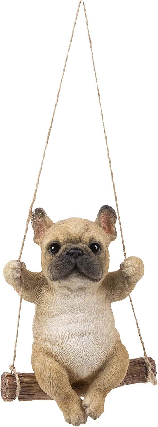 Hi-Line Gift 87704-K French Bulldog On Swing