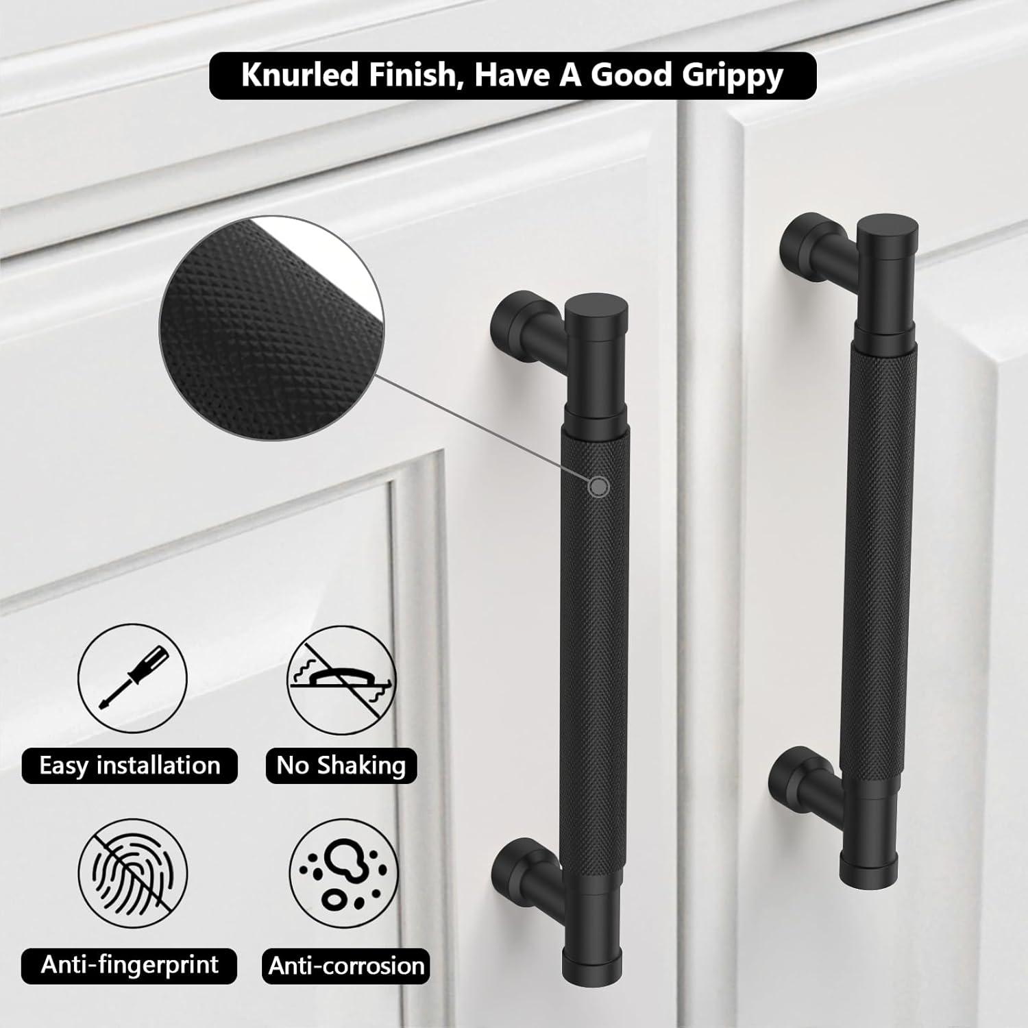 Piper Kitchen Cabinet Handles, Drawer Pulls for Cabinet, 6-5/16" (160mm)