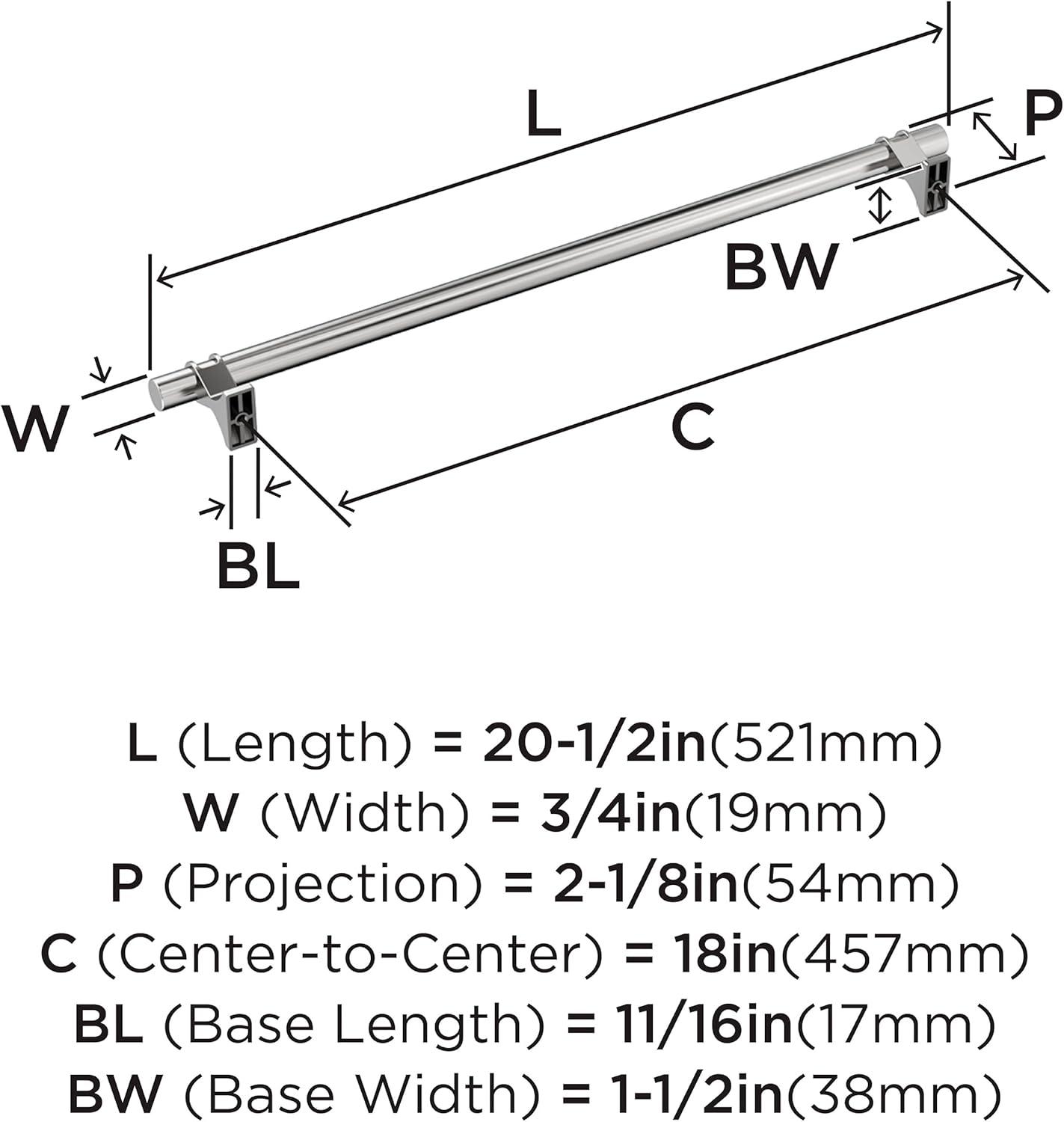 Davenport 18 inch (457mm) Center-to-Center