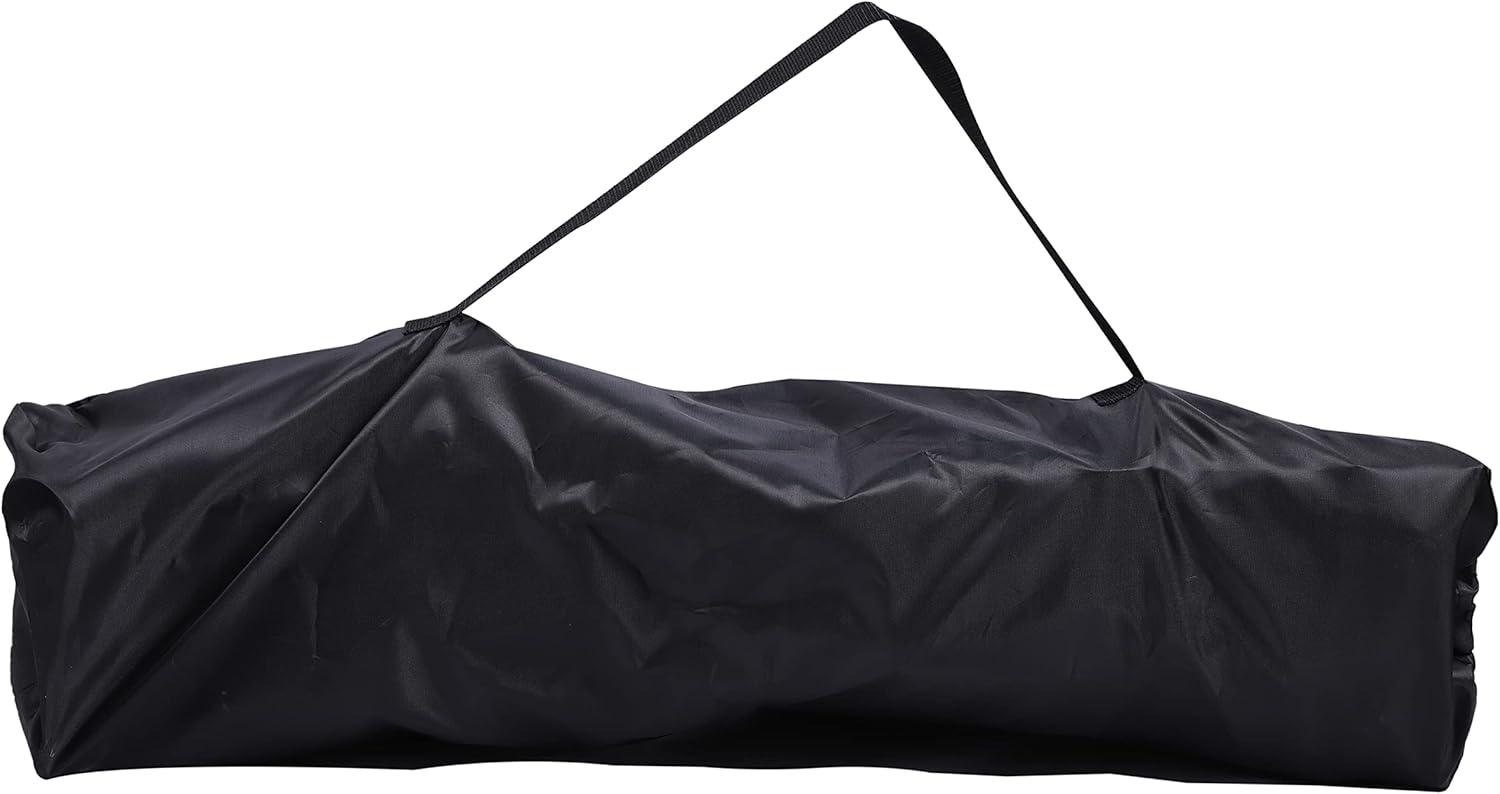 Luxury Heated Portable Camp Chair - Blue/Grey - Great for Camping, Sports and the Beach