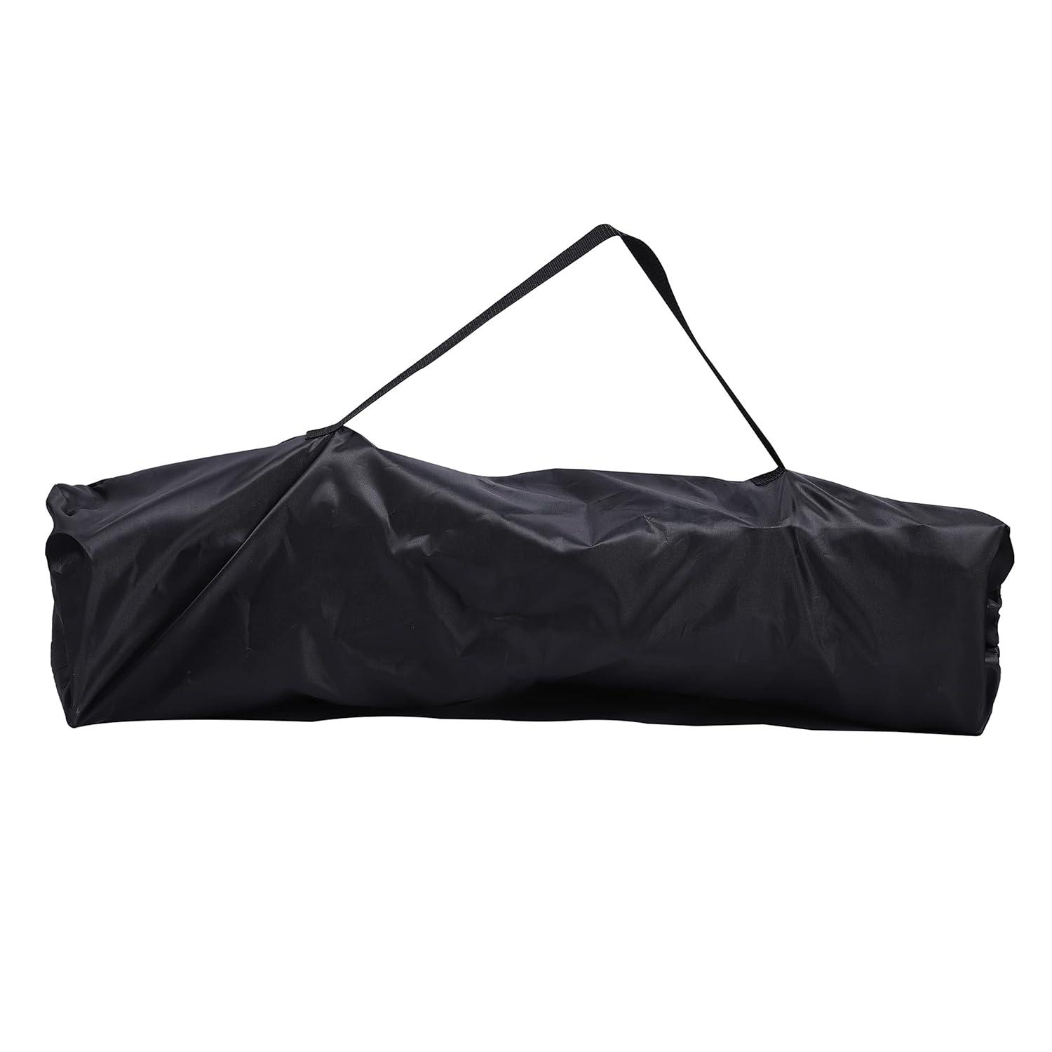 Luxury Heated Portable Camp Chair - Blue/Grey - Great for Camping, Sports and the Beach