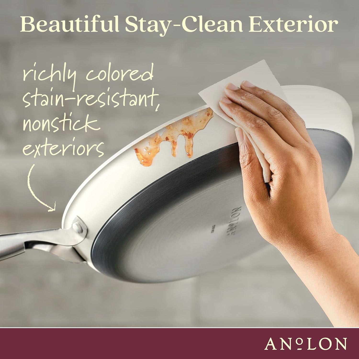 Anolon Achieve Hard Anodized Nonstick Frying Pan / Skillet