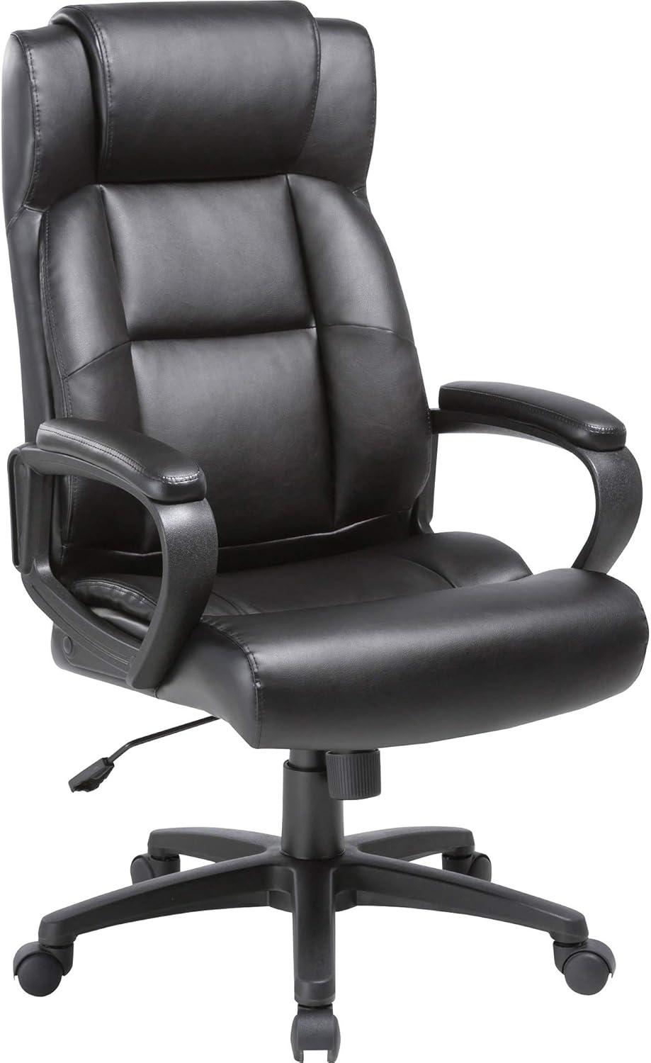 Lorell Soho High-Back Leather Executive Chair
