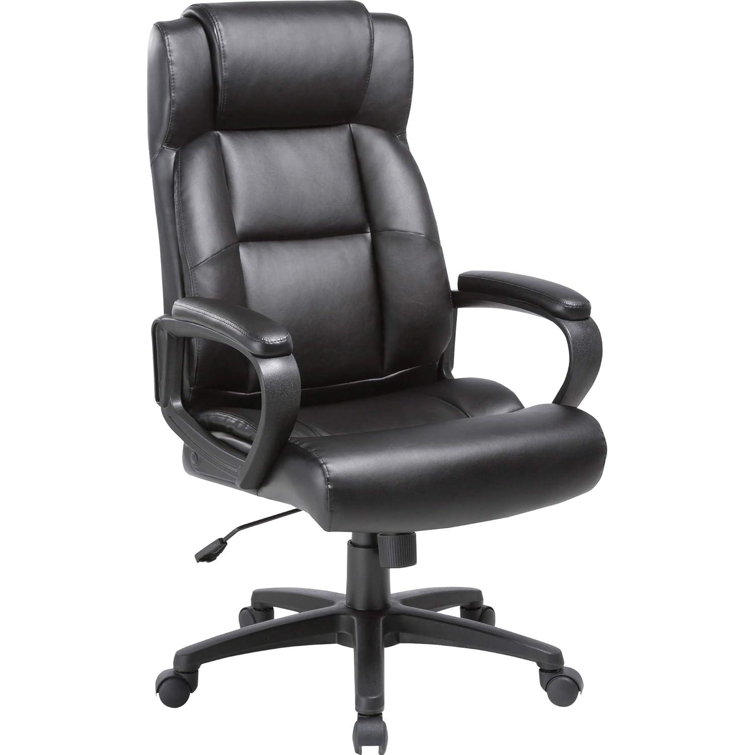 Inbox Zero Onetta High-Back Leather Executive Chair