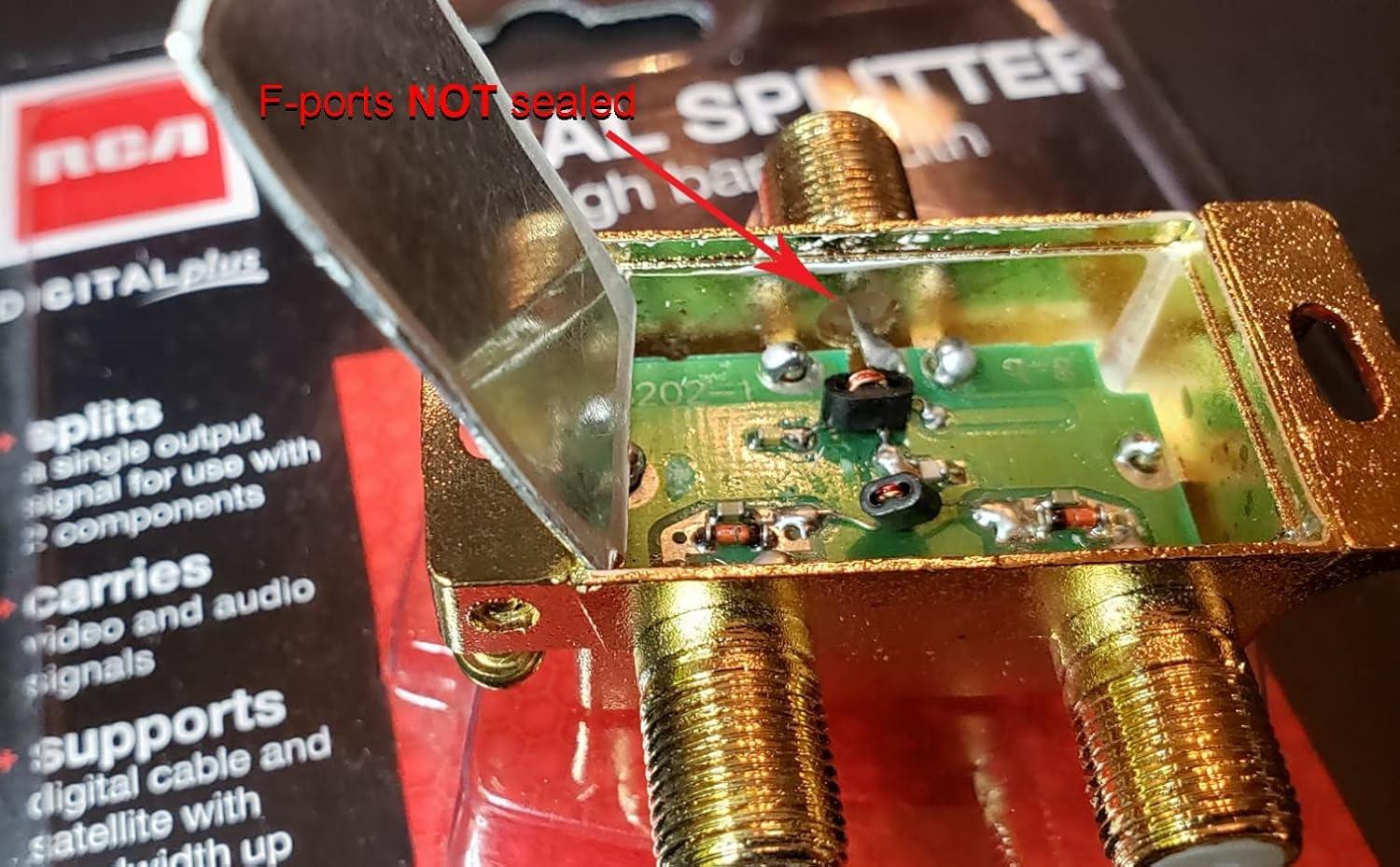 - Digital Splitters Professionals Install Every Day Across The U. S. A. 2-Way Coaxial Cable Splitter, 1 GHz