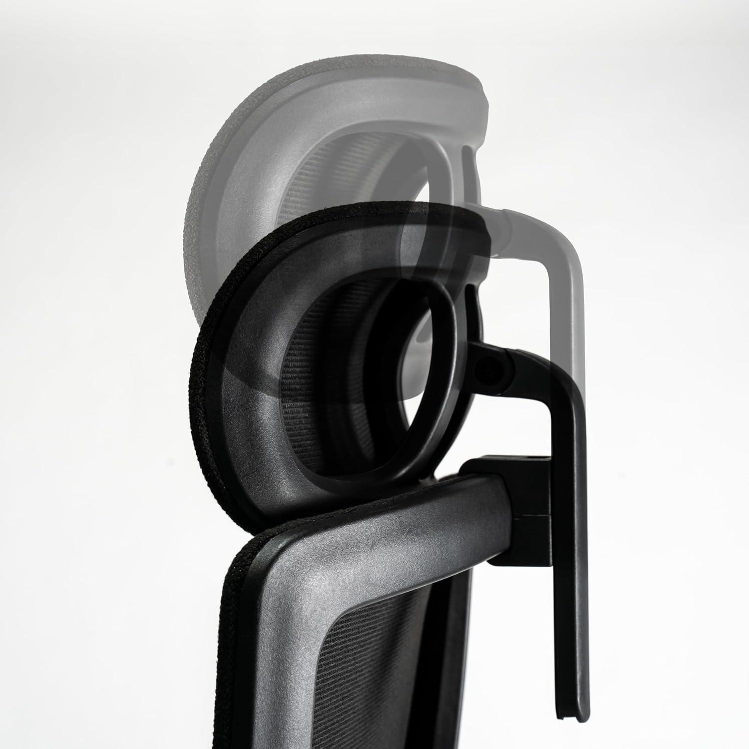 Bush Business Furniture Bush Business Furniture High Back Ergonomic Office Chair With Lumbar Support In Black Fabric, Adjustable Seating For Home And Professional Workspace