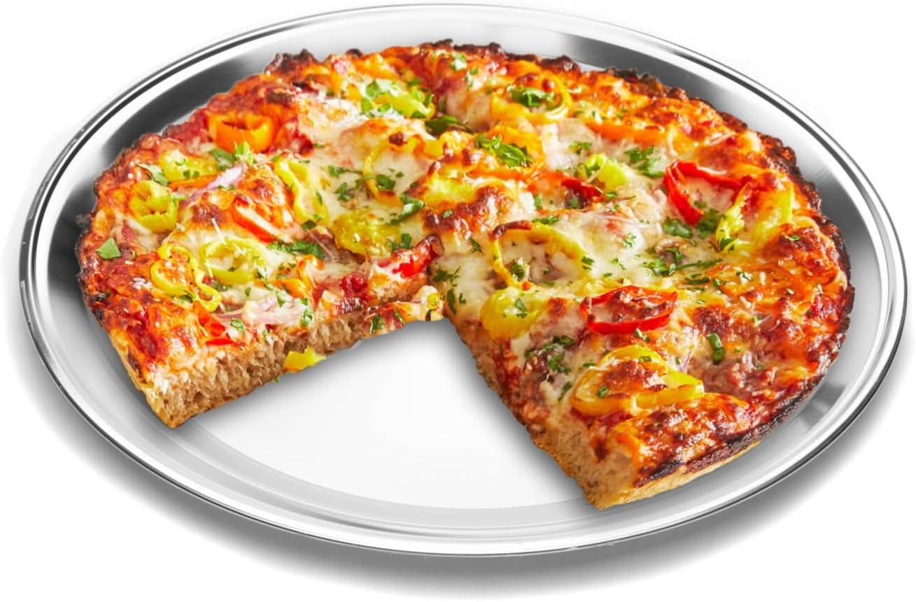 Fox Run Brands Fox Run Brands Non Stick Stainless Steel 16.25 in. Pizza Pan