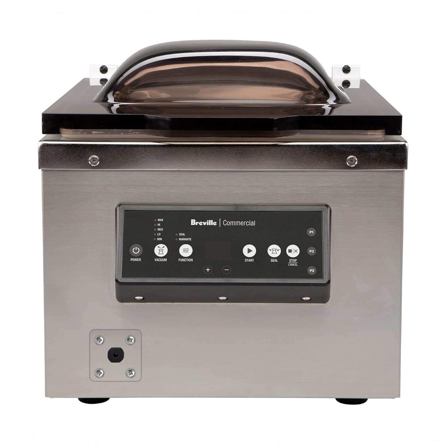 Breville Commercial VSCH-300AC1B The 300 Series Chamber Vacuum Sealer Machine, Professional Grade, Stainless Steel