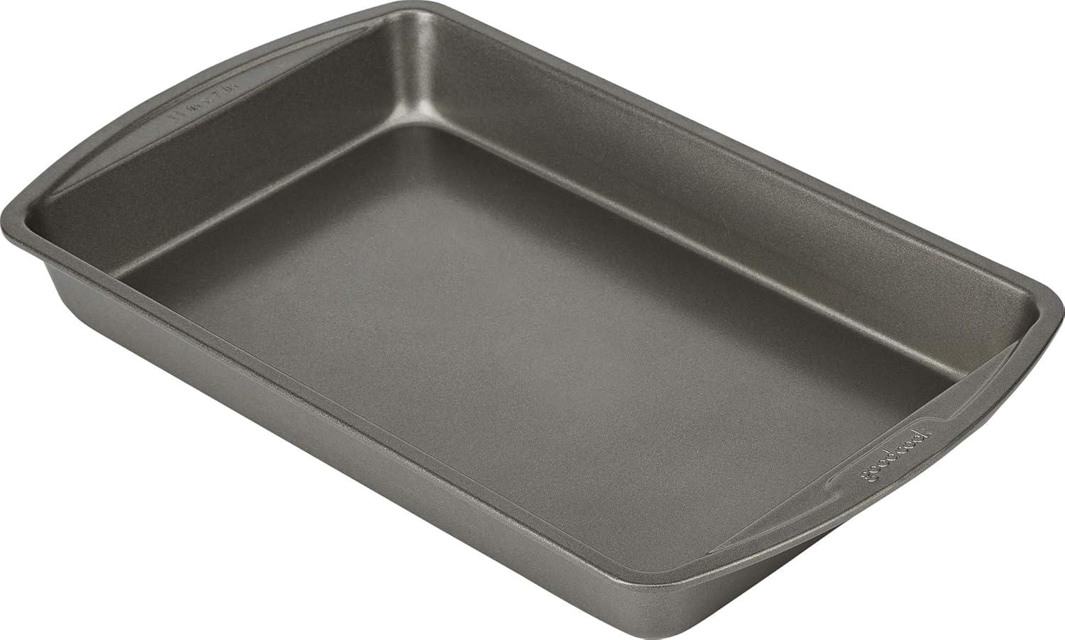 Rectangular Non-Stick Heavy-Duty Steel Brownie Pan