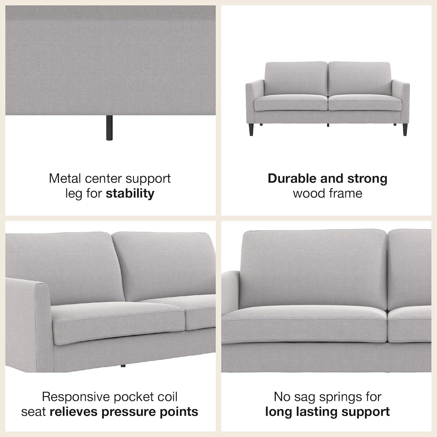 Winston 81.5" Wide Reversible Sofa & Chaise with Ottoman