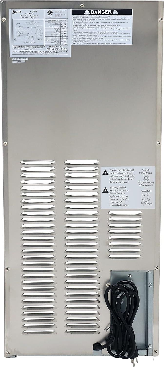 Avanti Products Avanti ELITE Series Outdoor Built-In Ice Maker