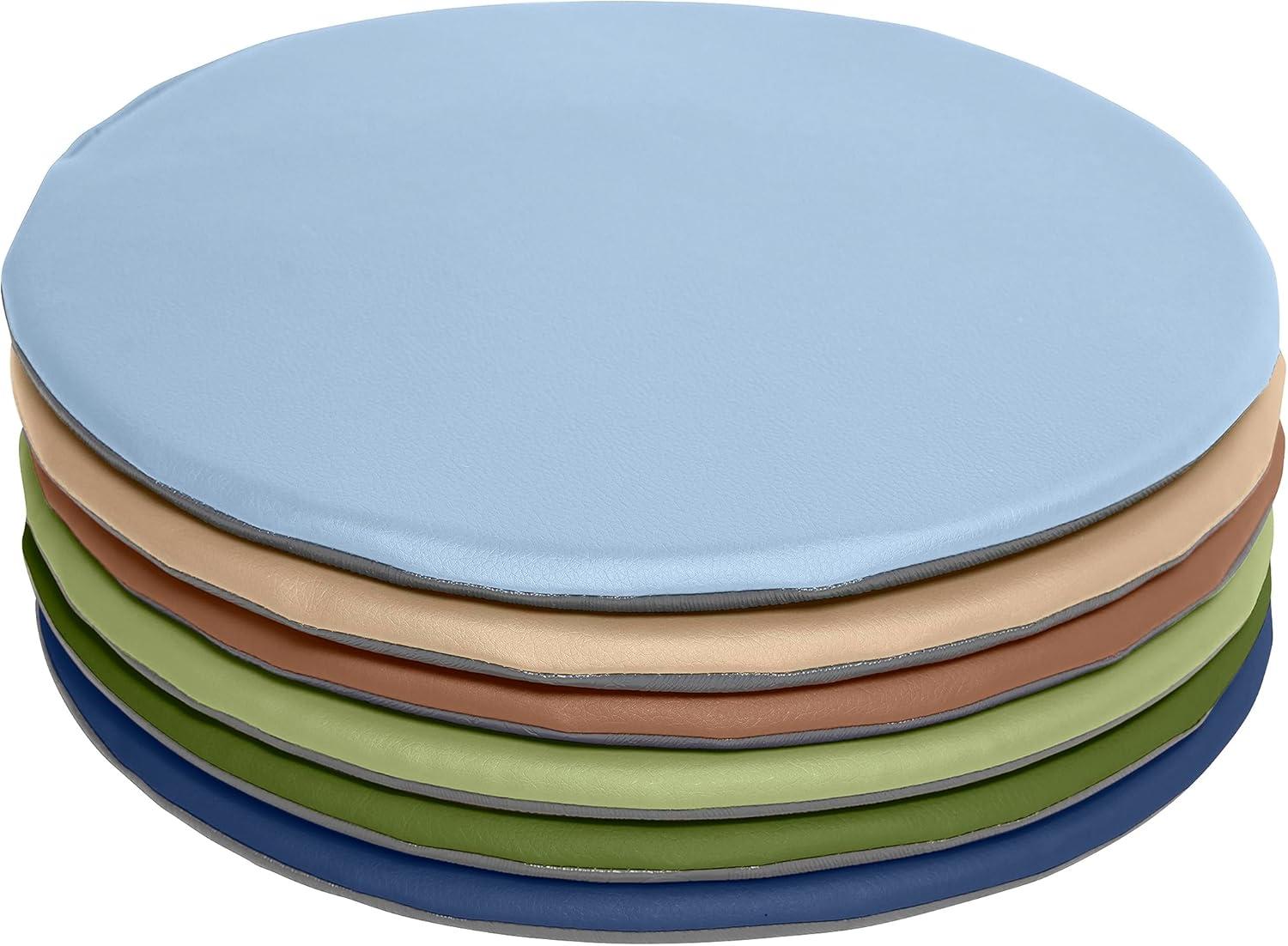ECR4Kids ECR4Kids SoftZone Colorful Floor Pads, Round, Flexible Seating, 6-Piece