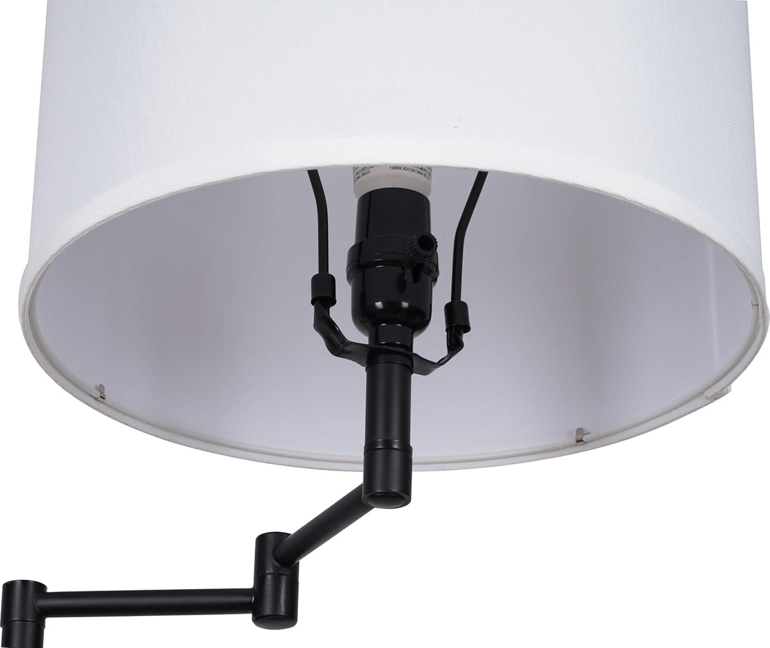 Catalina Lighting 60'' Black Arched Floor Lamp