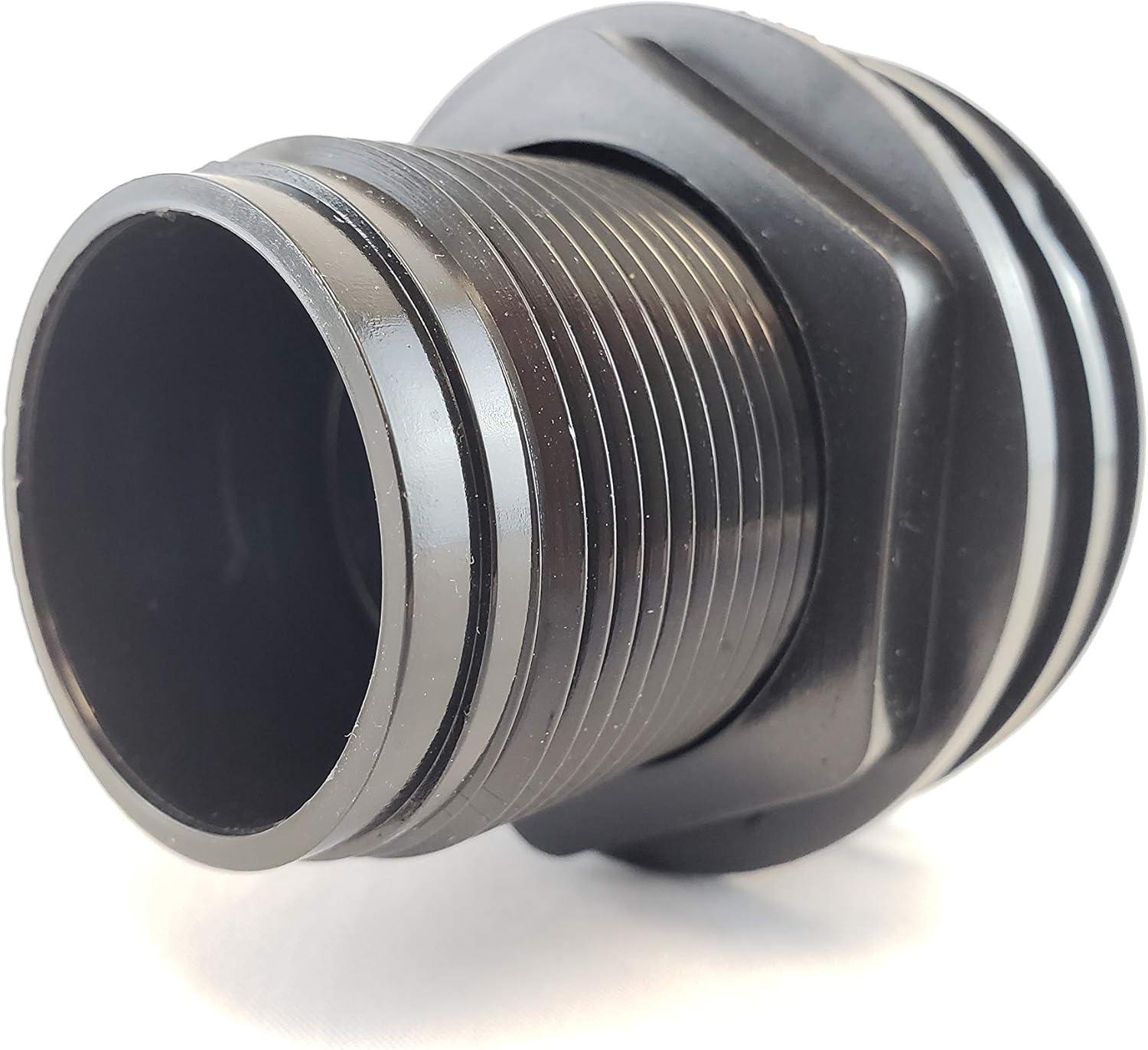 Lifegard Aquatics Standard Threaded Bulkhead - 1/2"