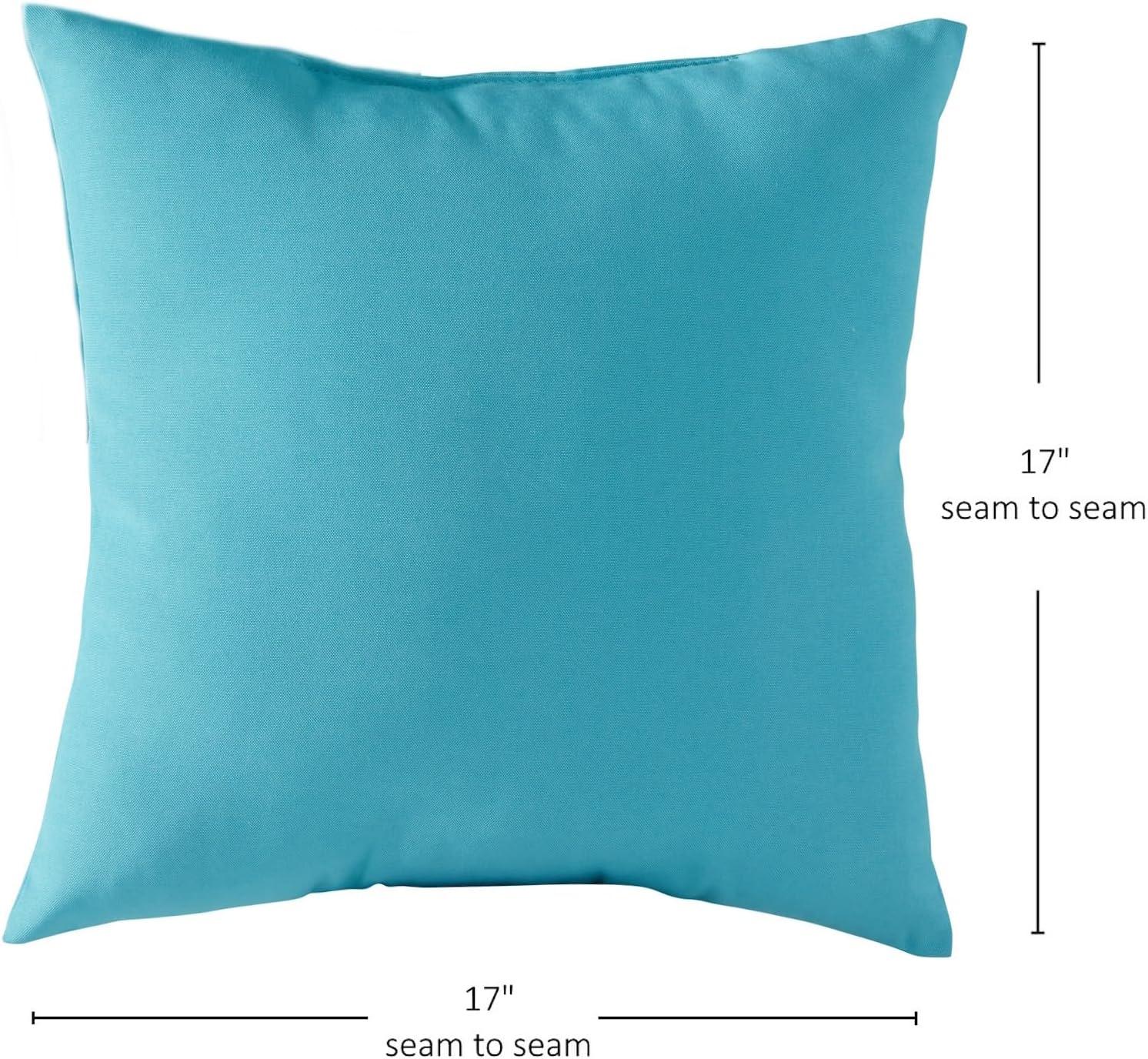 Indoor/Outdoor Reversible Throw Pillow