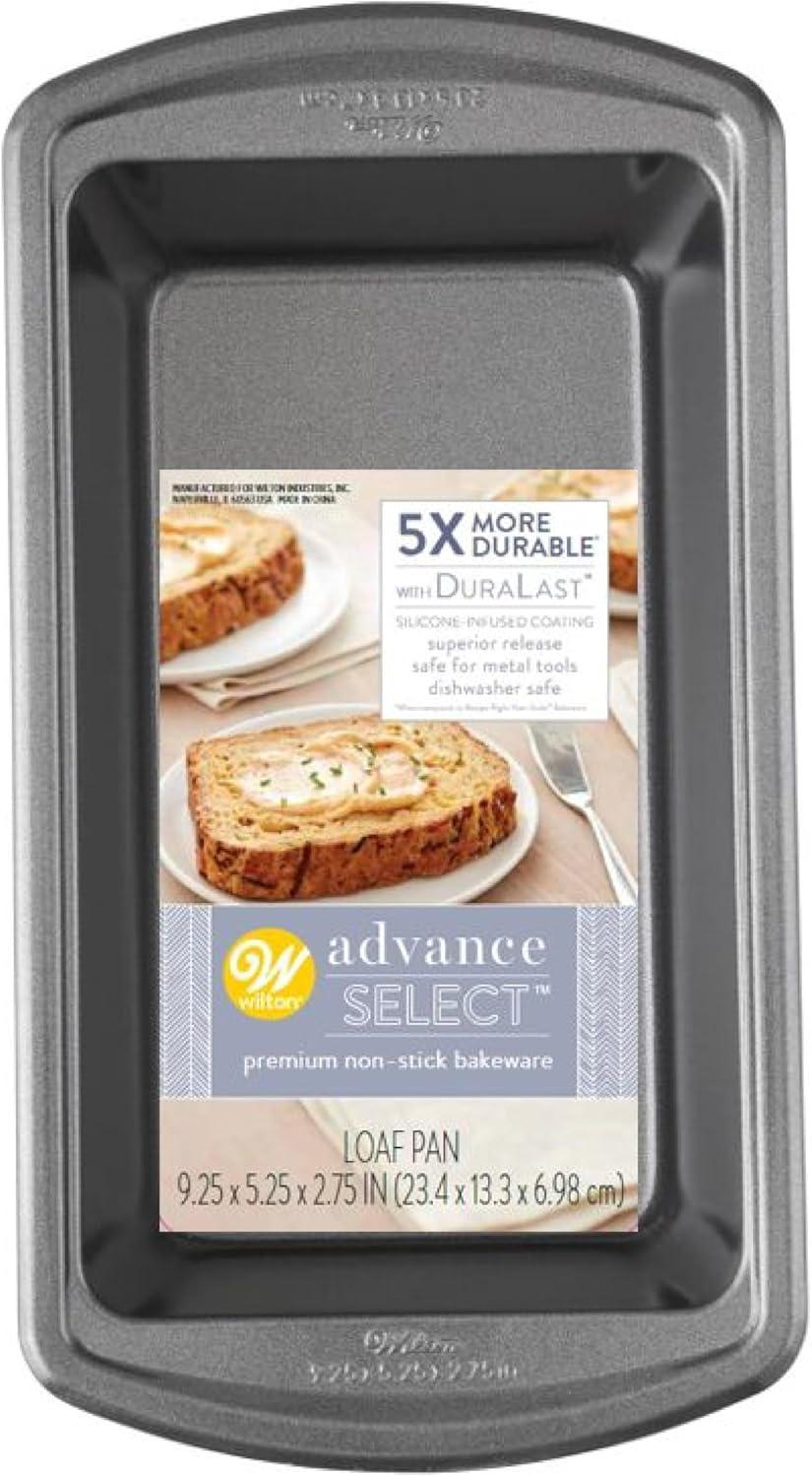 Wilton Premium Non-Stick Steel Rectangular Loaf Pan, 9.25 x 5.25 Inches