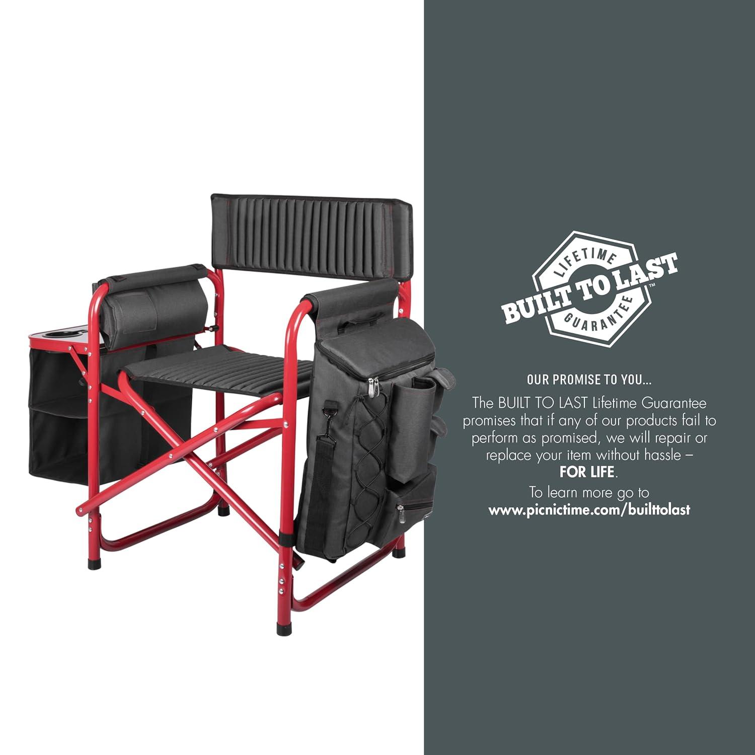 ONIVA™ Outdoor Furniture Fusion Camping Chair with Side Table and Soft Cooler