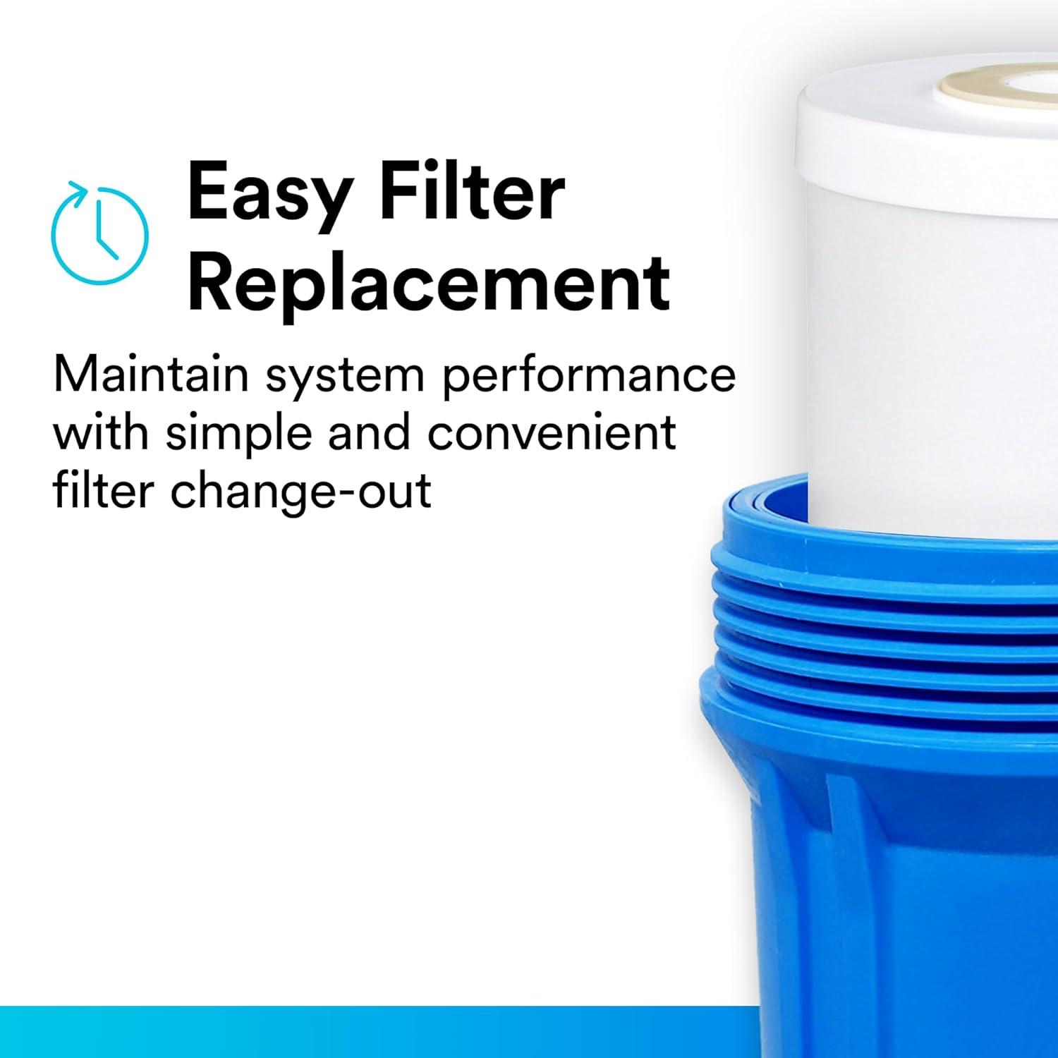 3M Aqua-Pure Whole House Large Sump Replacement Water Filter Drop-in Cartridge AP817, 5602719