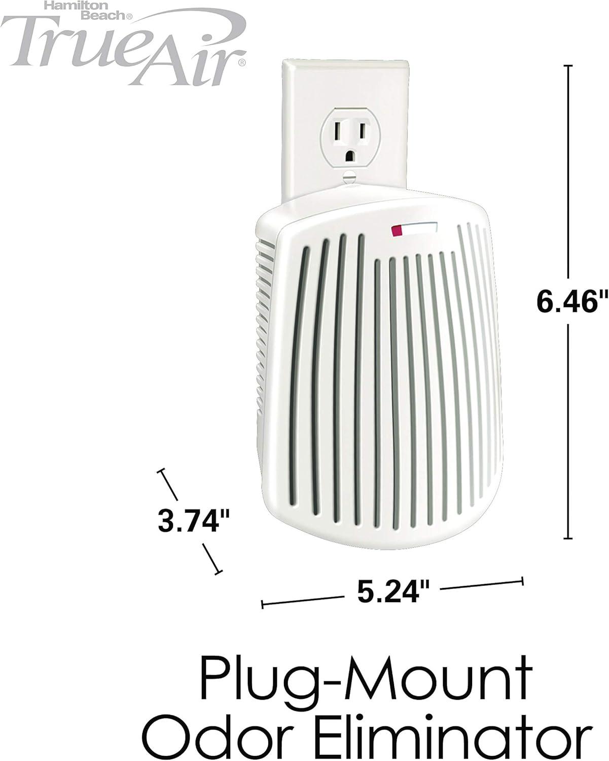 Hamilton Beach True Air Plug Mount Odor Eliminator 1.0 CT | Model# 04530GM