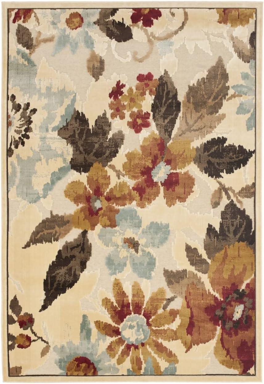 Paradise Viscose Floral Rug