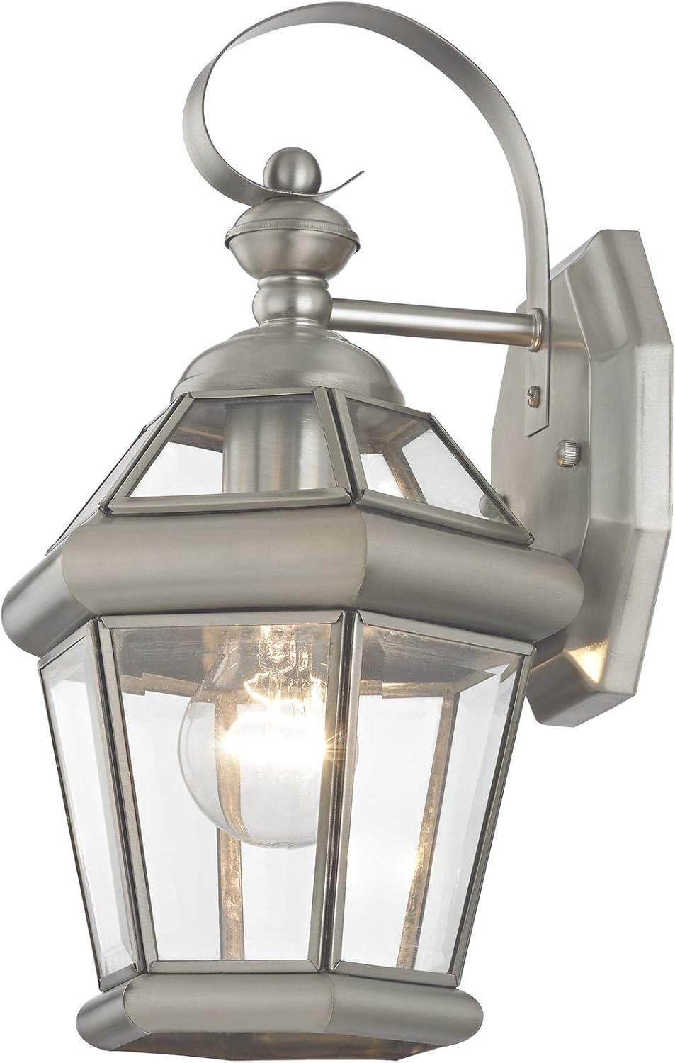 Livex Lighting Georgetown 1 - Light Wall Light in  Brushed Nickel