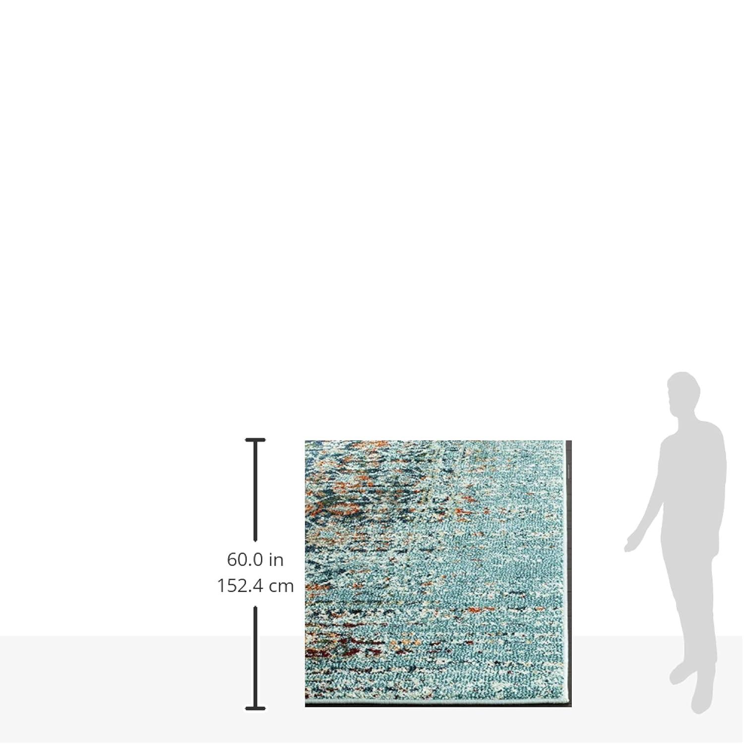 SAFAVIEH Monaco Annabelle Vintage Area Rug, Blue/Multi, 3' x 5'