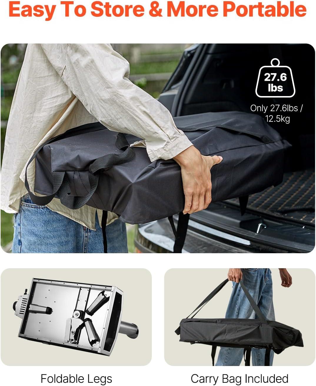 VEVOR VEVOR Stainless Steel Free Standing Pizza Oven