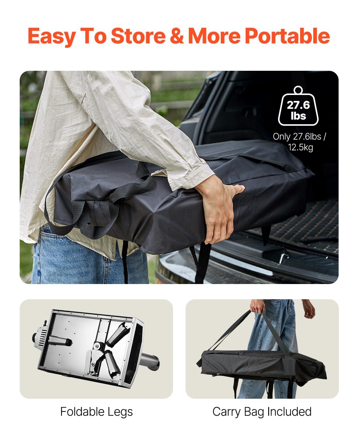 VEVOR VEVOR Stainless Steel Free Standing Pizza Oven