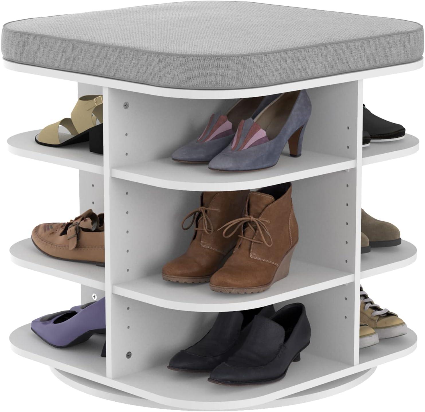 ClosetMaid 12 Pair Shoe Storage Bench
