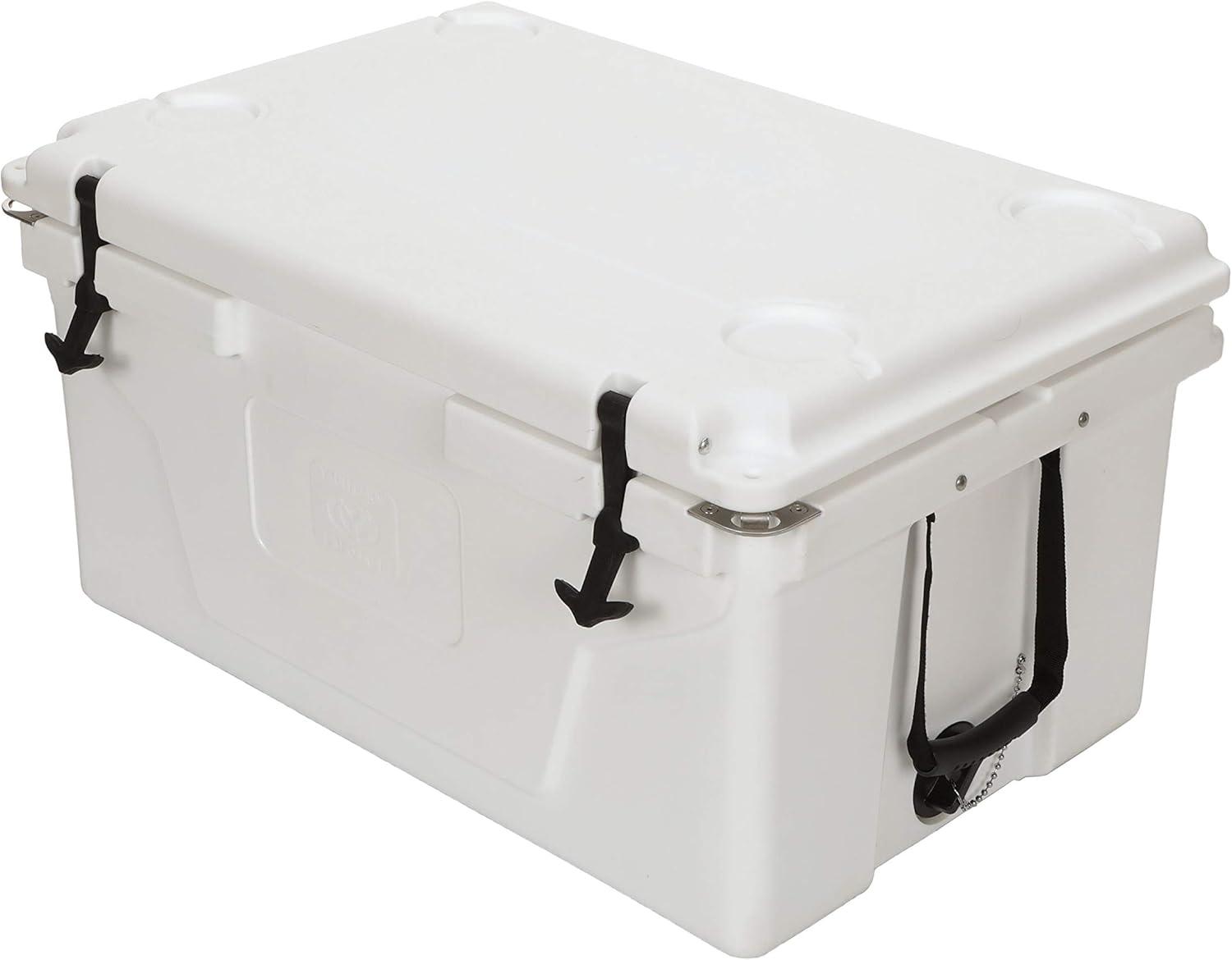 Yachter's Choice White Rolling Marine Cooler with Cutting Board