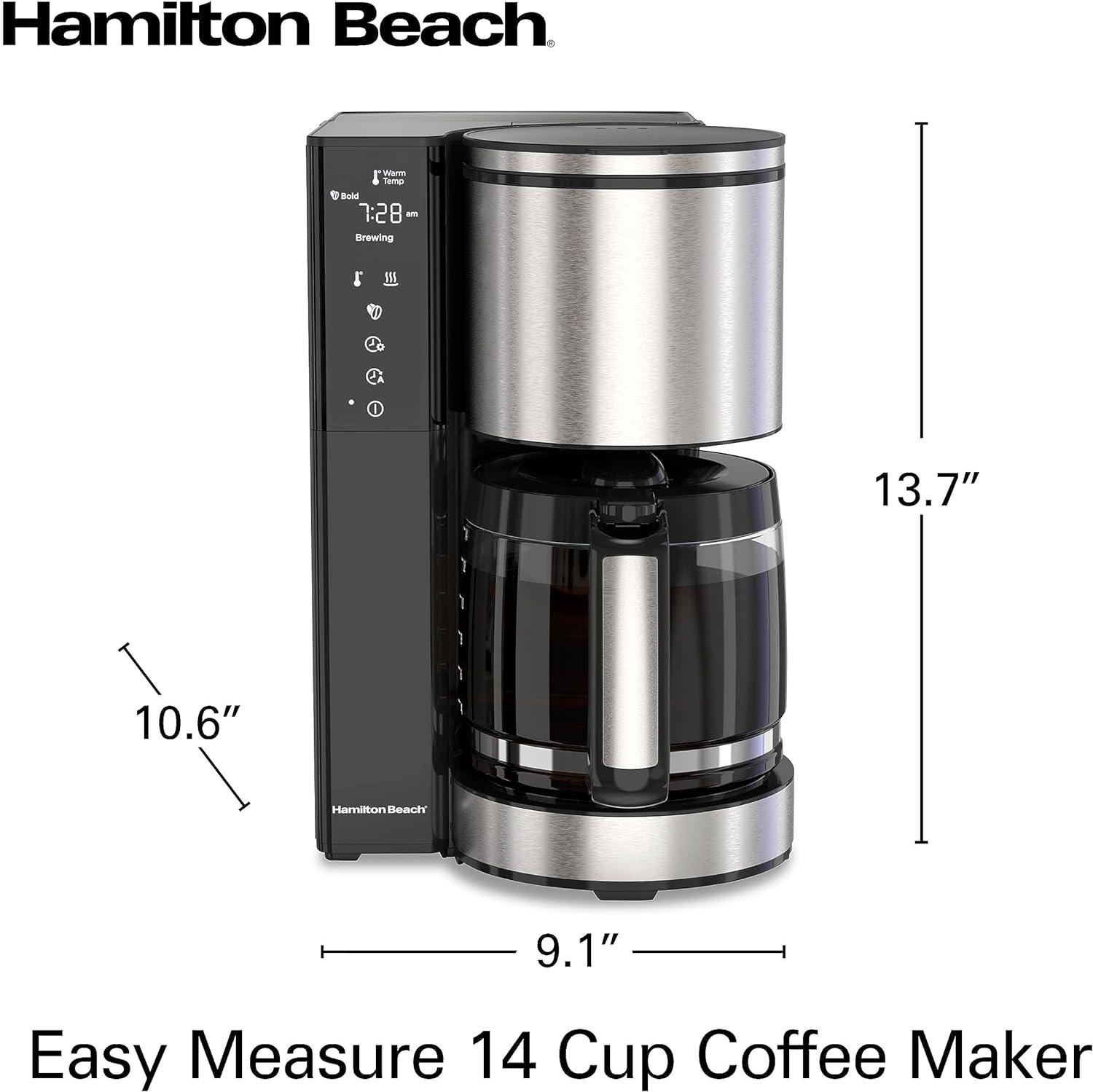 Hamilton Beach® Easy Measure 14 Cup Coffee Maker