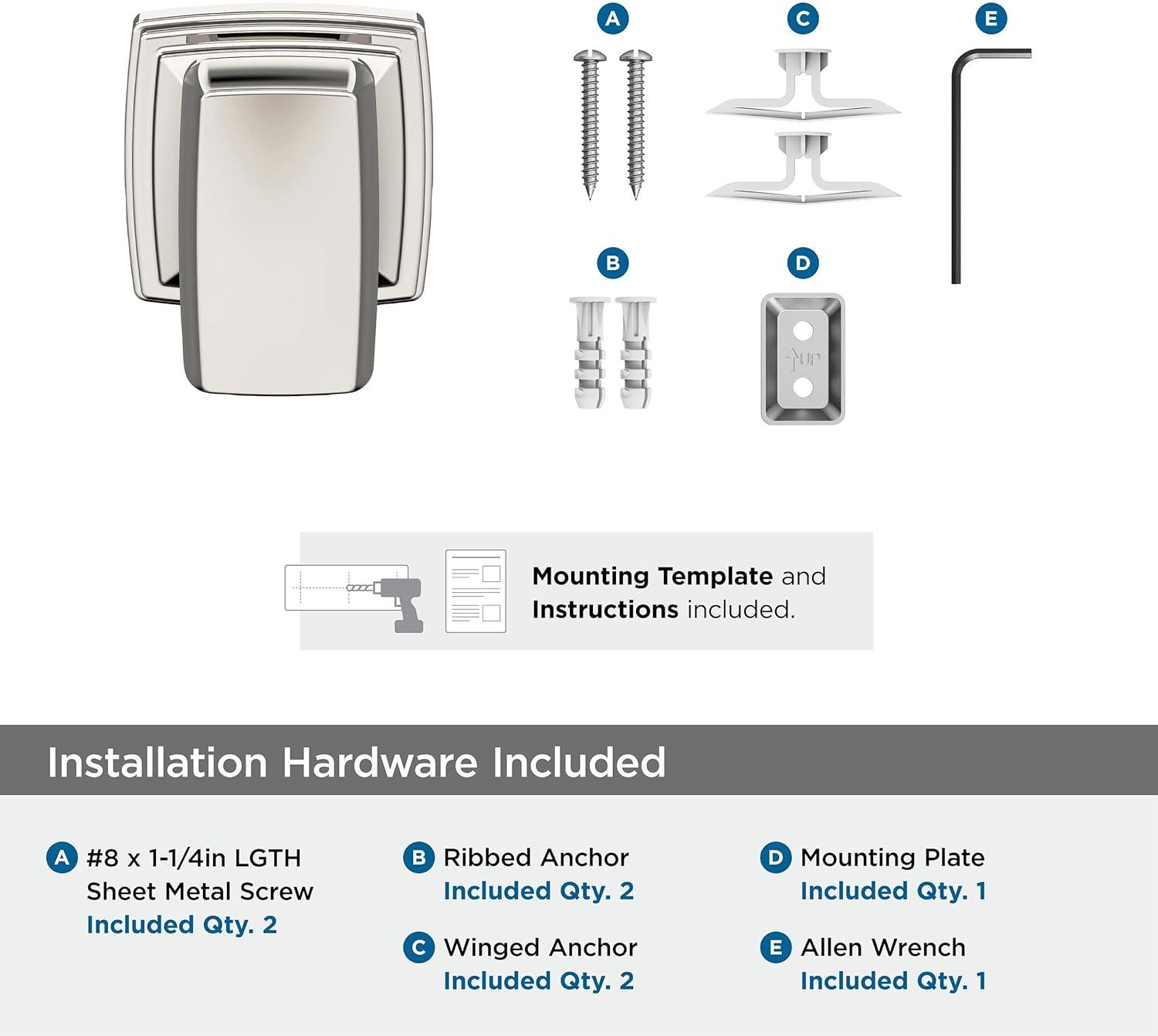 Revitalize Wall Mounted Robe Hook