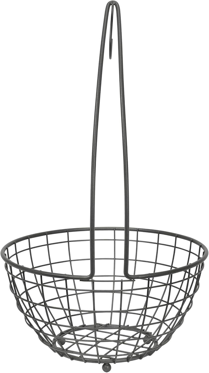 Grid Industrial Gray Industrial Gray Small Fruit Tree Basket