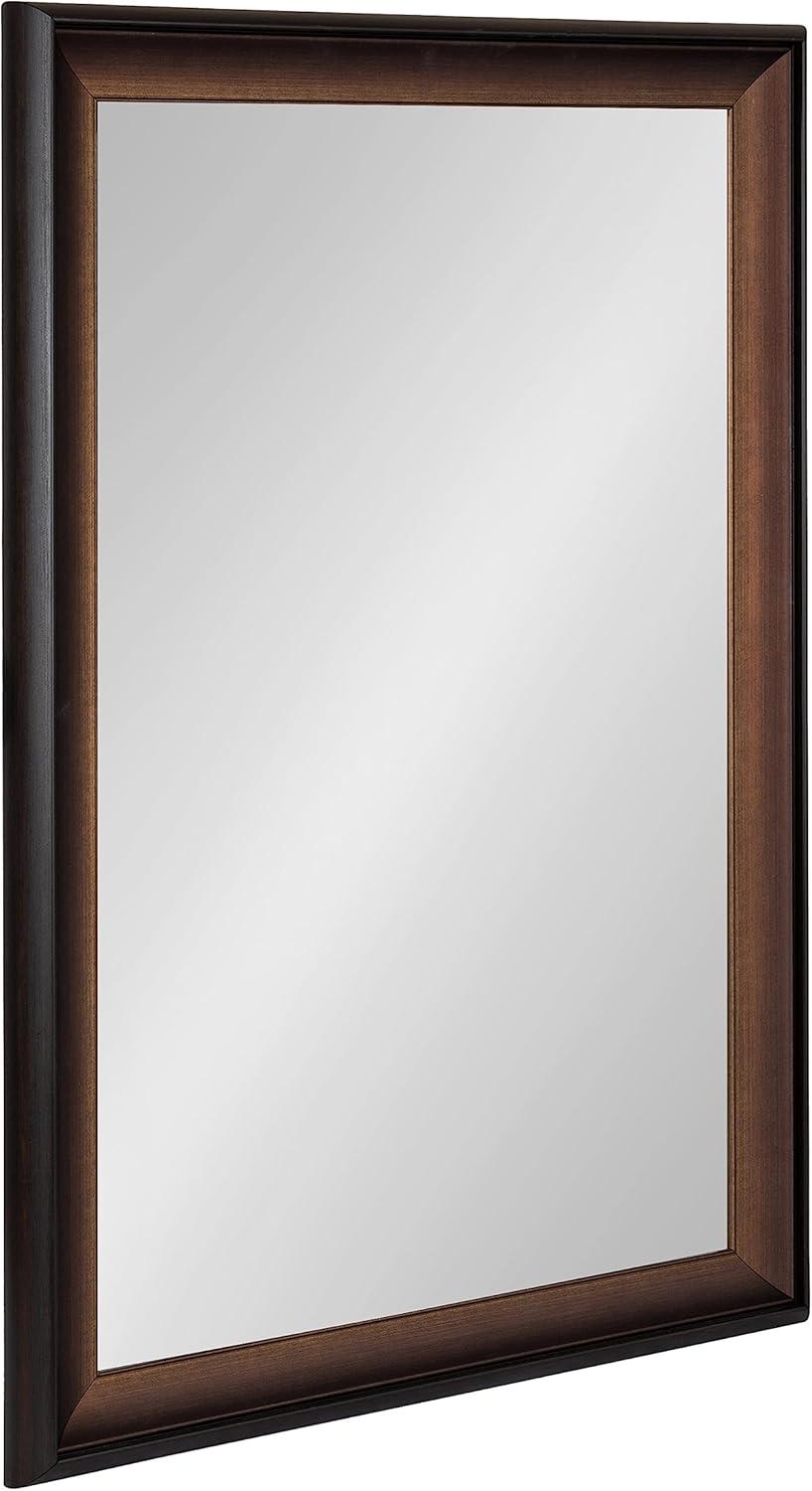 Gotley Rectangle Wall Mirror Bronze - Kate & Laurel All Things Decor