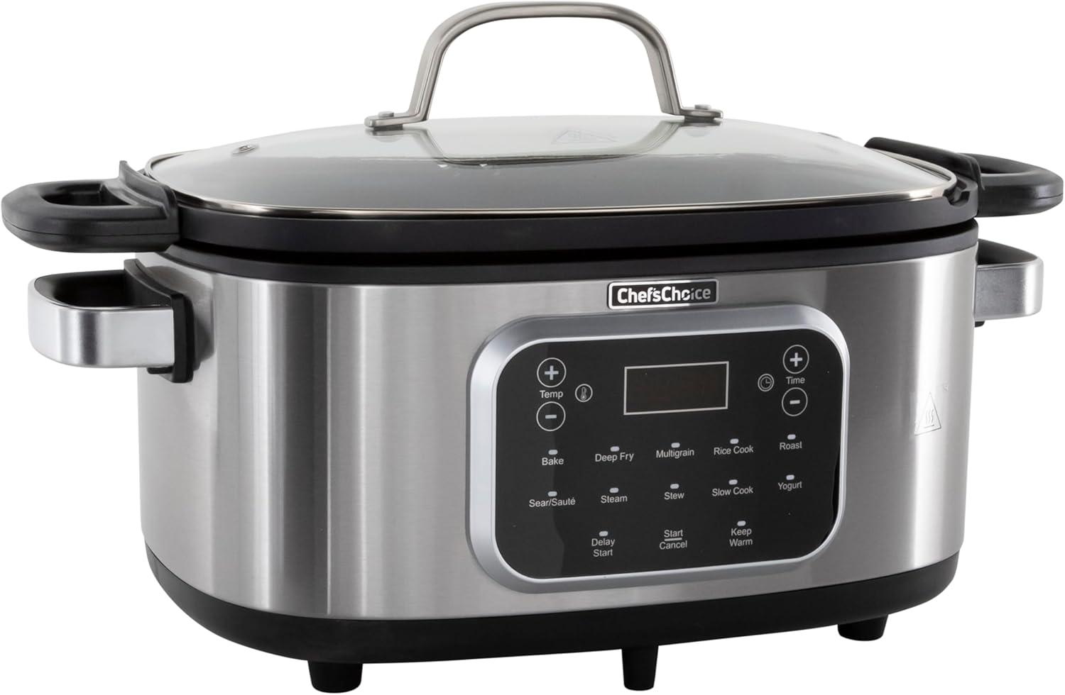 Chef'sChoice 6-Quart Stainless Steel Digital Multi-Cooker