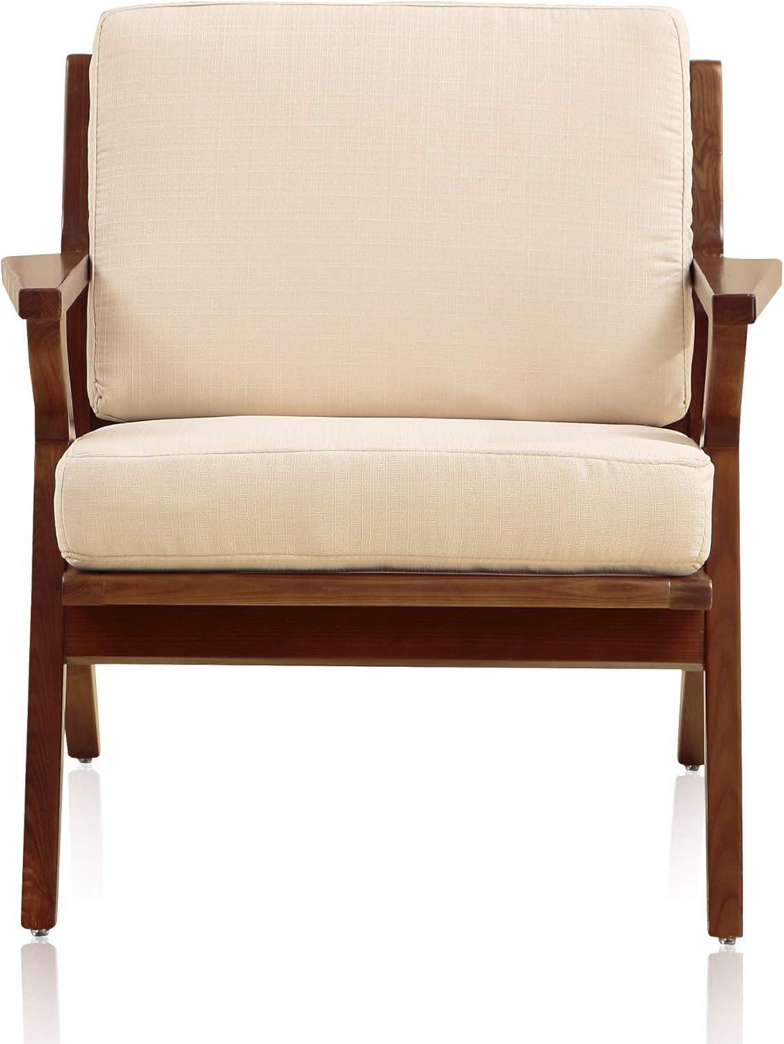 Martelle Twill Weave Accent Chair - Manhattan Comfort