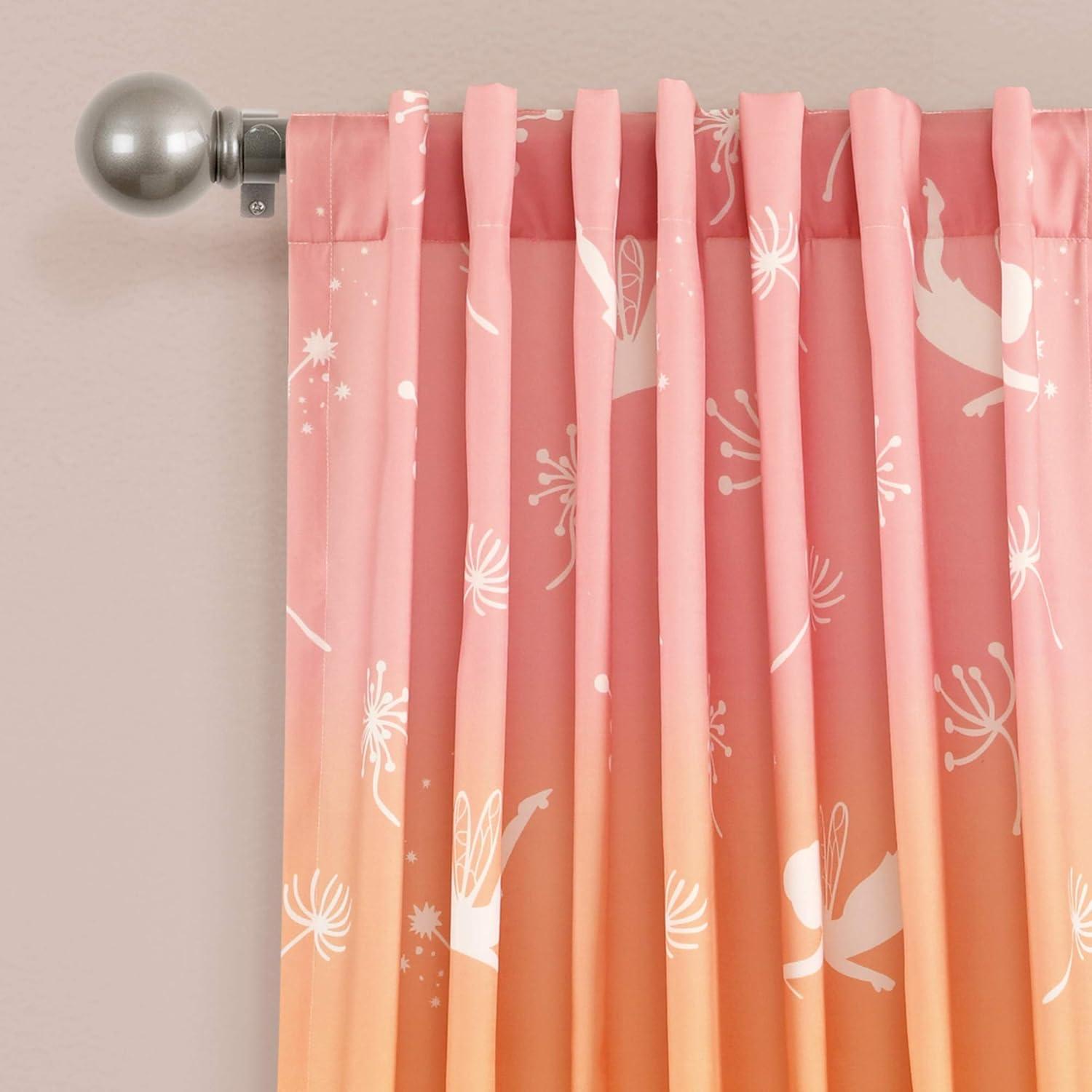 Polyester Semi Sheer Curtain Pair (Set of 2)