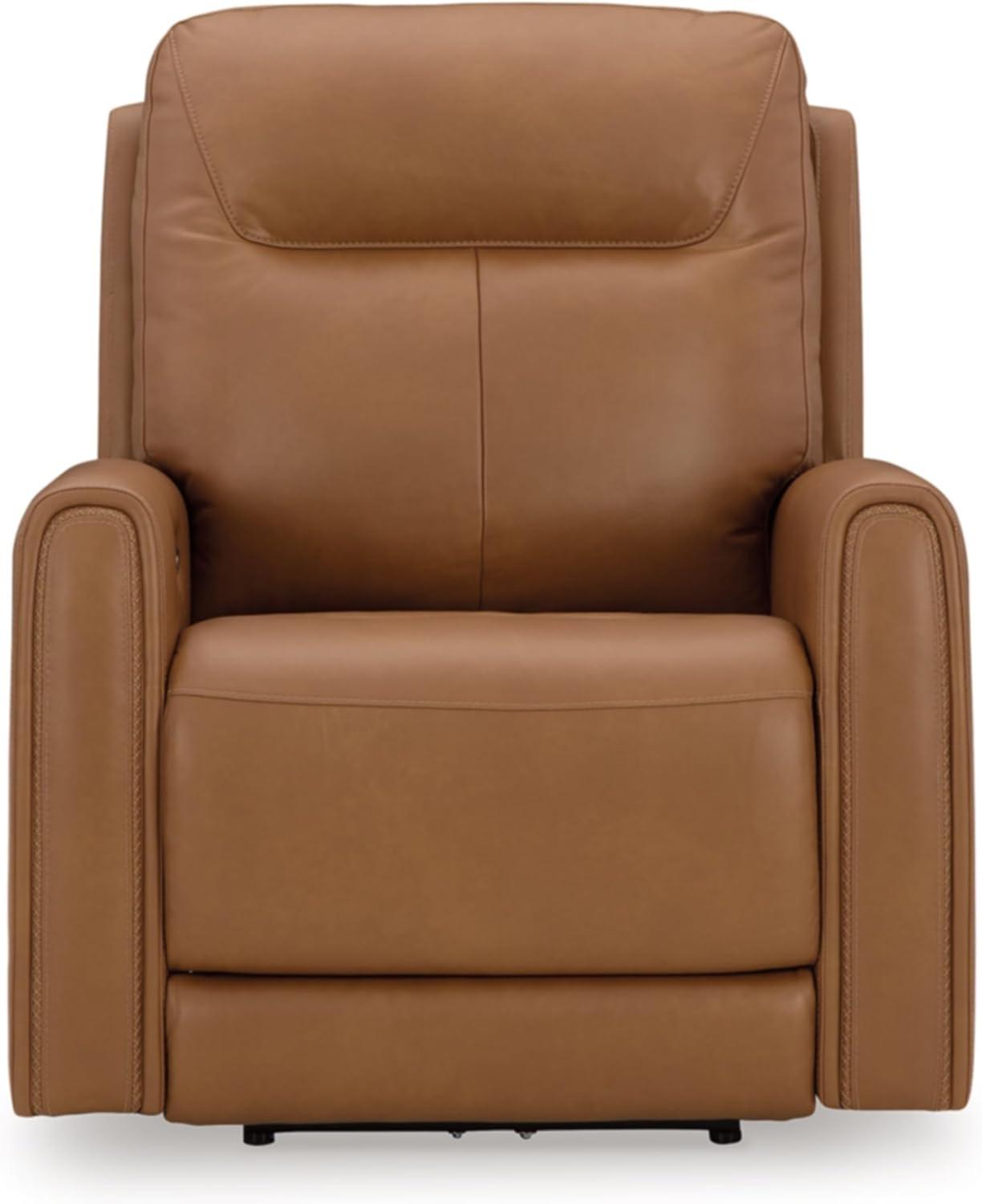 Signature Design by Ashley Tryanny Butterscotch Orange Power Recliner