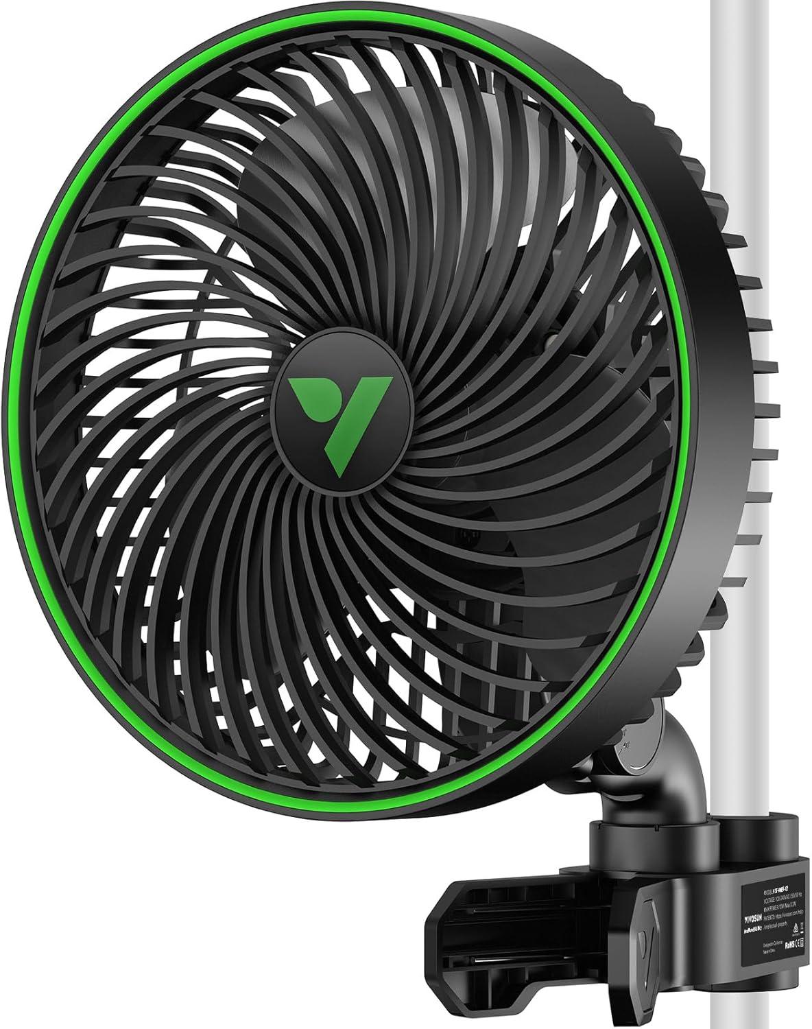 VIVOSUN VIVOSUN 10'' Oscillating Clip Fan Fan