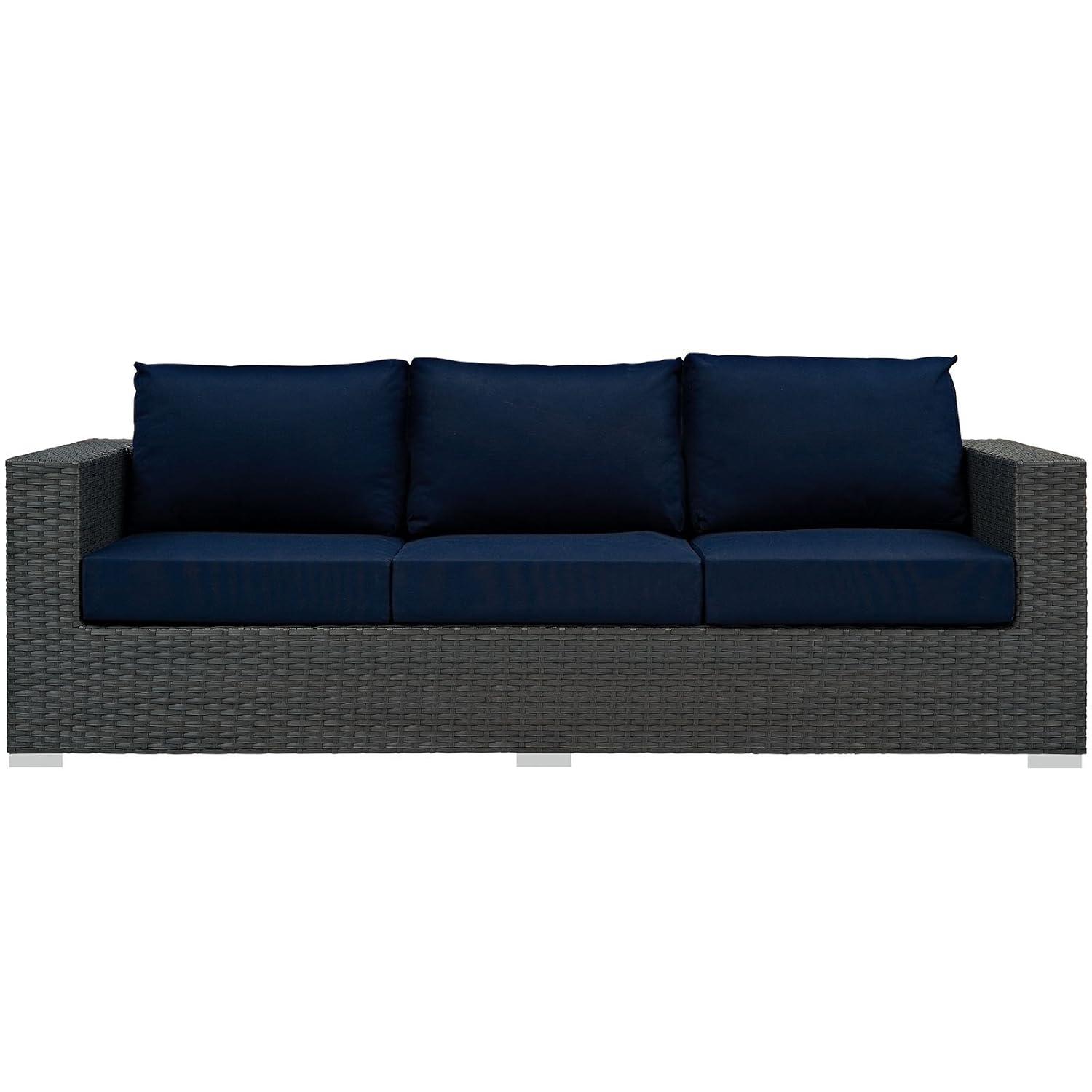 Modway Stopover Outdoor Patio Sunbrella Sofa