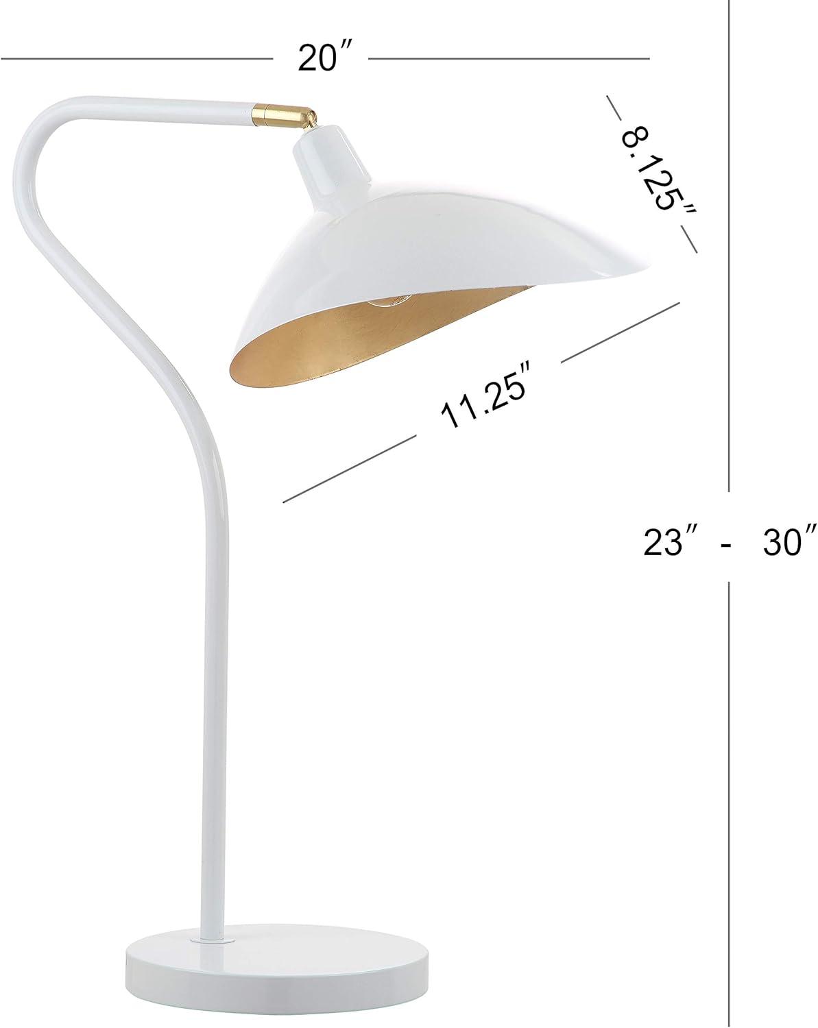 Girard Adjustable Metal Arched Lamp
