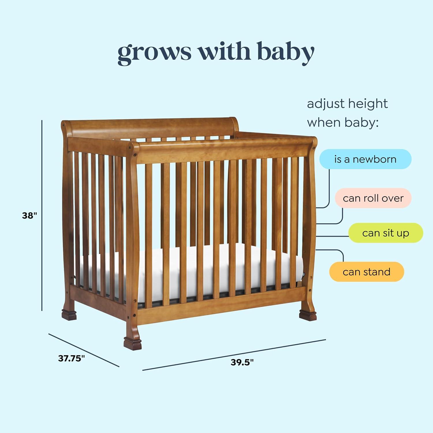 Kalani 4-in-1 Mini Convertible Crib