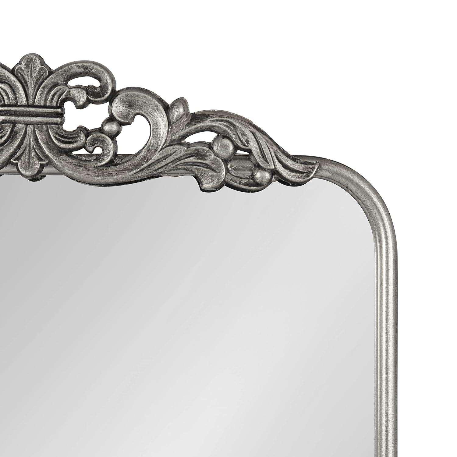 Kate and Laurel Laubry Ornate Framed Wall Mirror, 20x30, Gold