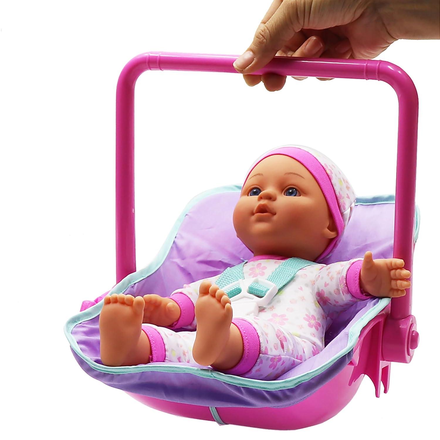 Dream Collection: 12 " Baby Doll 4-In-1 High Chair Play Set -Ages 2+